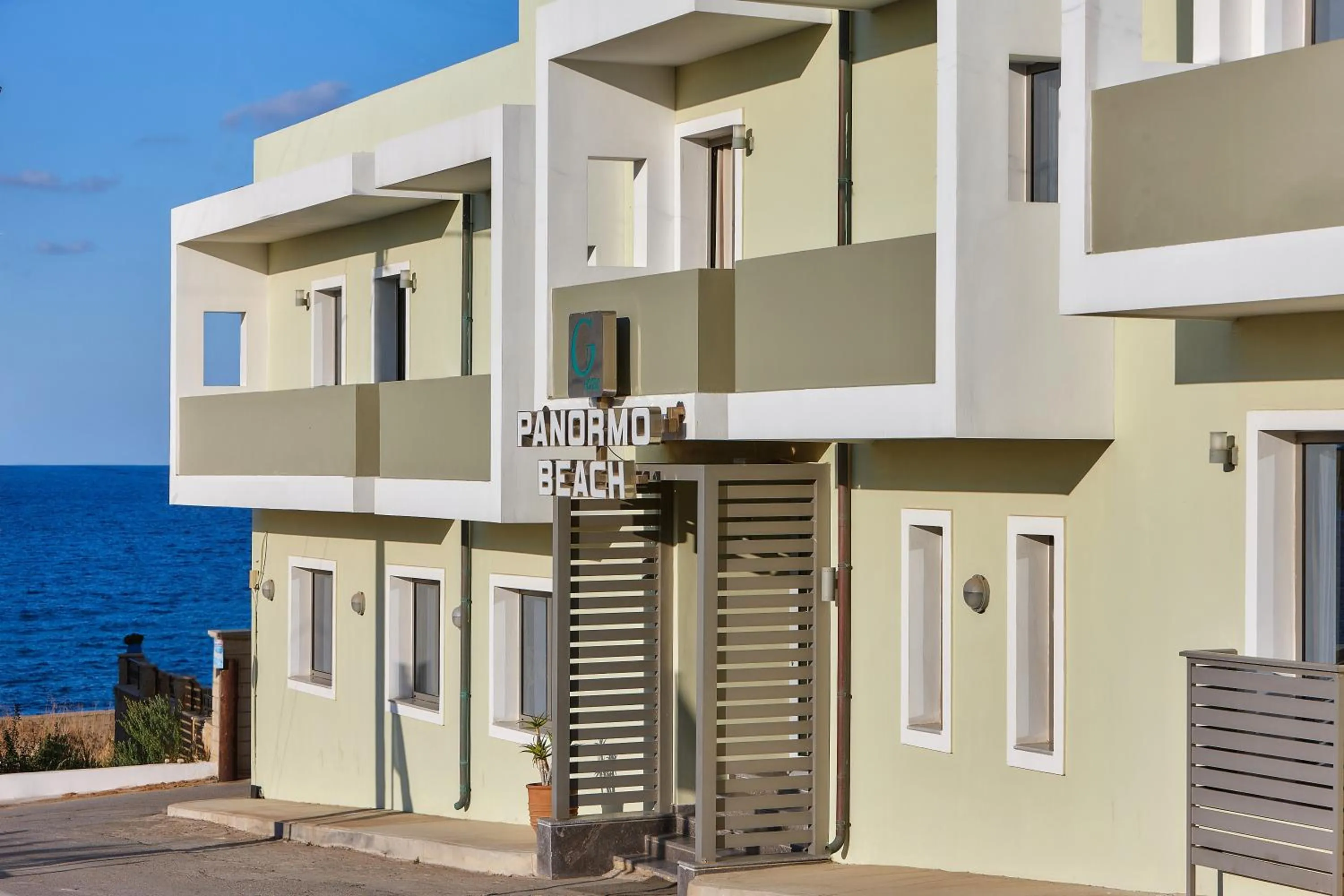 Property building in Panormo Beach Hotel