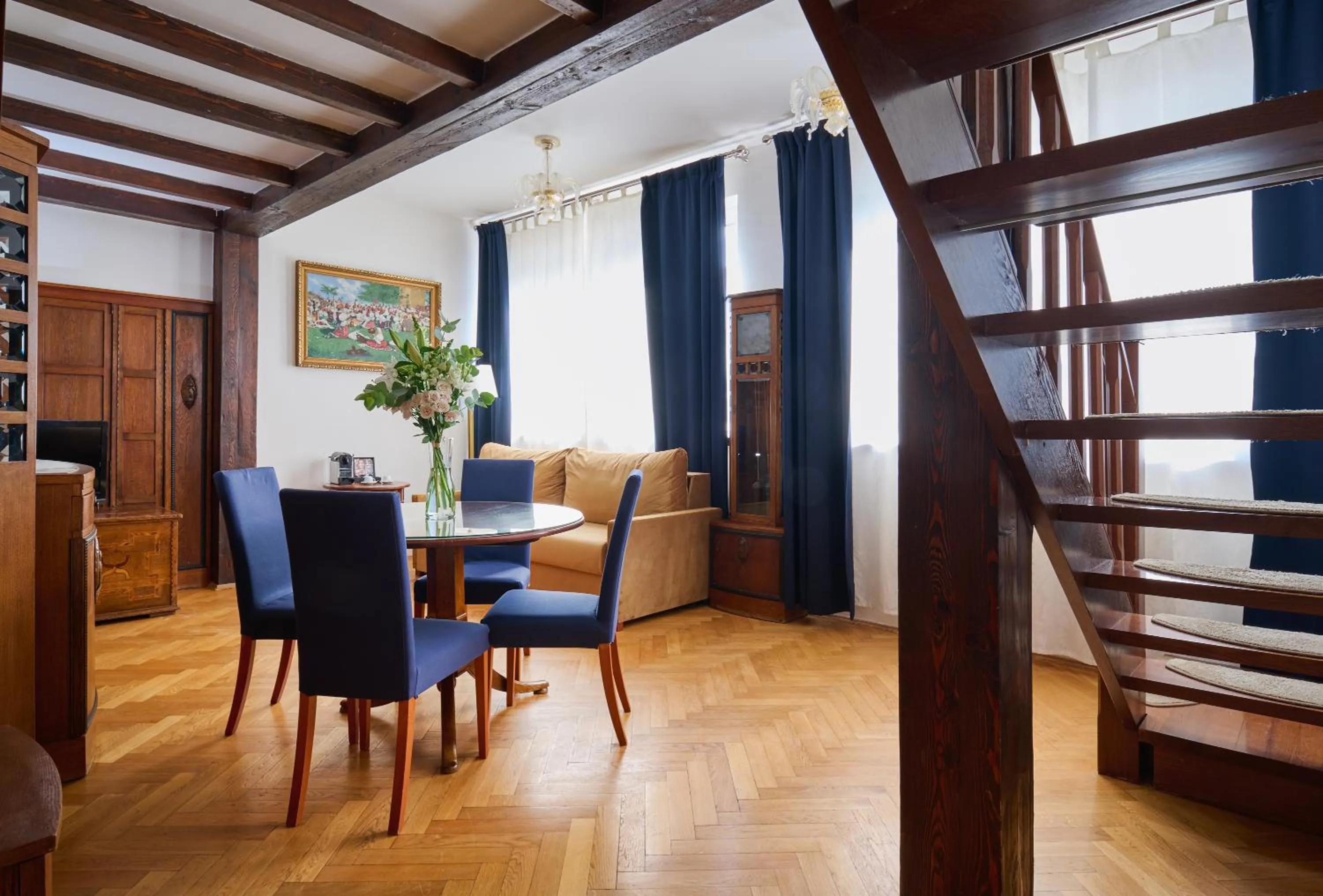 Living room in Hotel Leon D´Oro