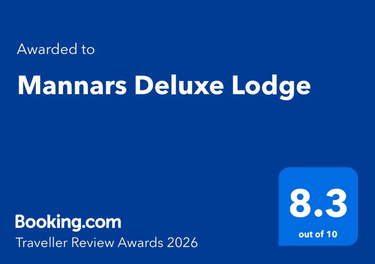 Certificate/Award in Mannars Deluxe Lodge