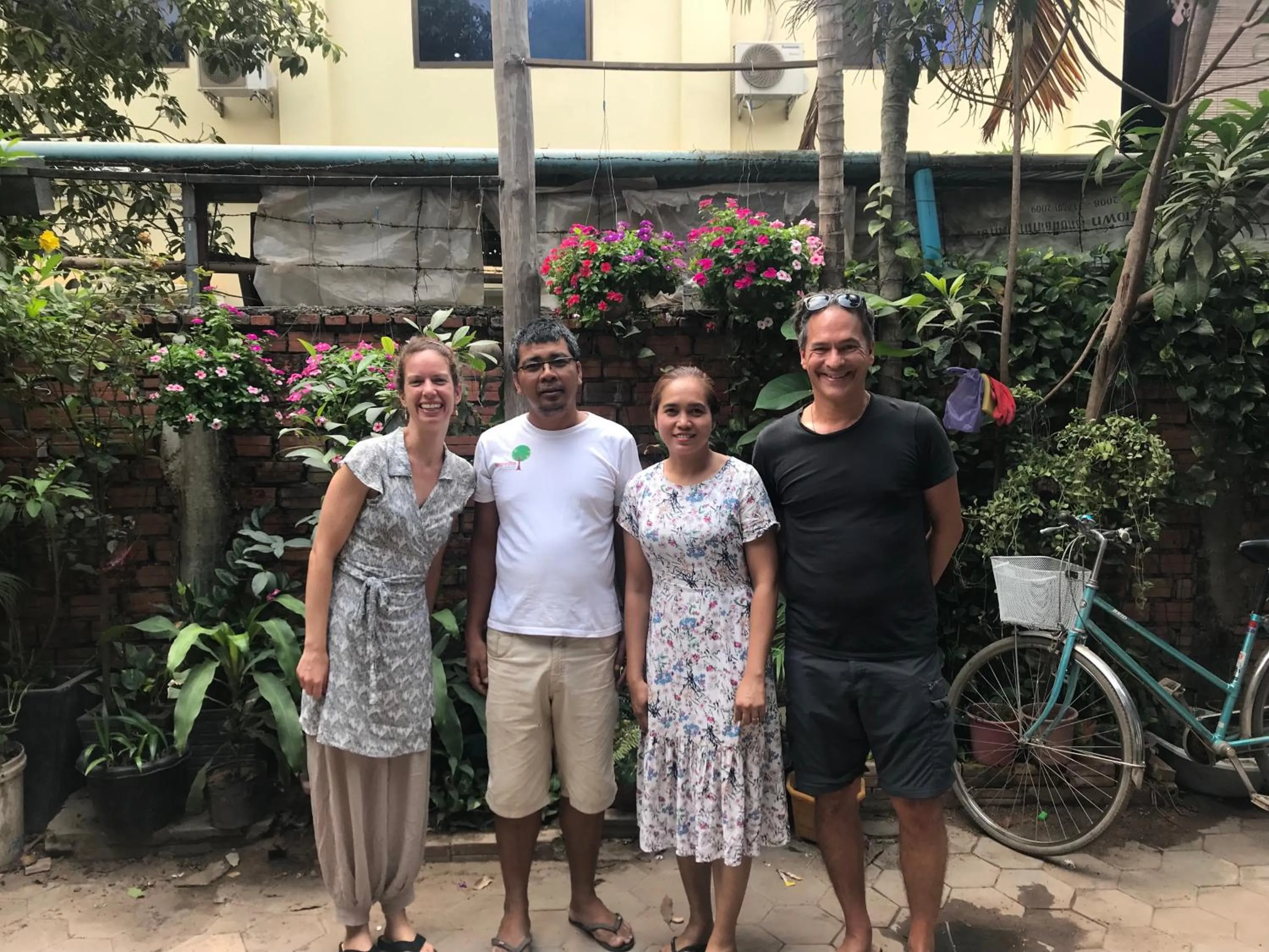 Staff in Siem Reap Homesteading