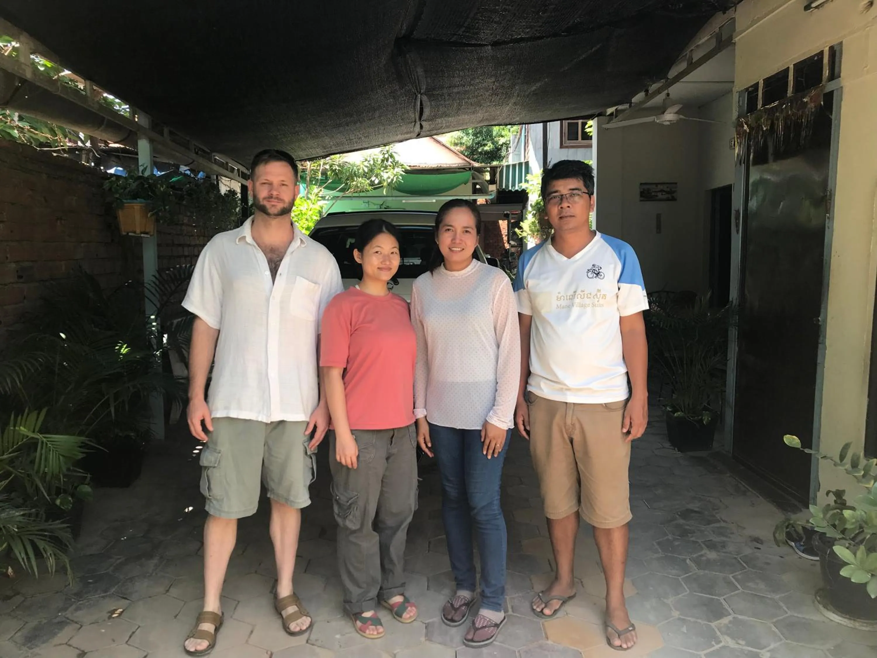 Staff in Siem Reap Homesteading