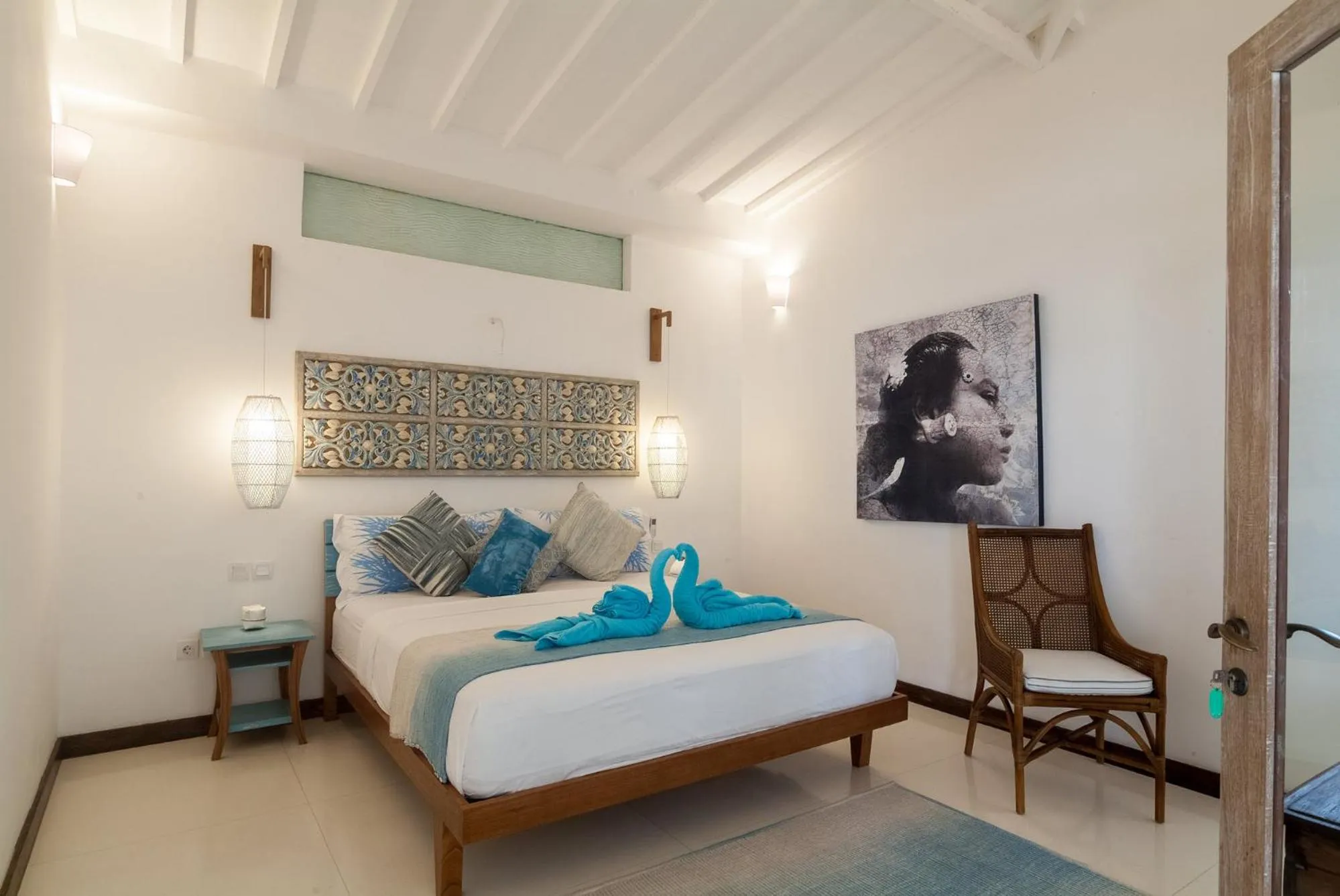 Bedroom, Bed in De'Coco Villa