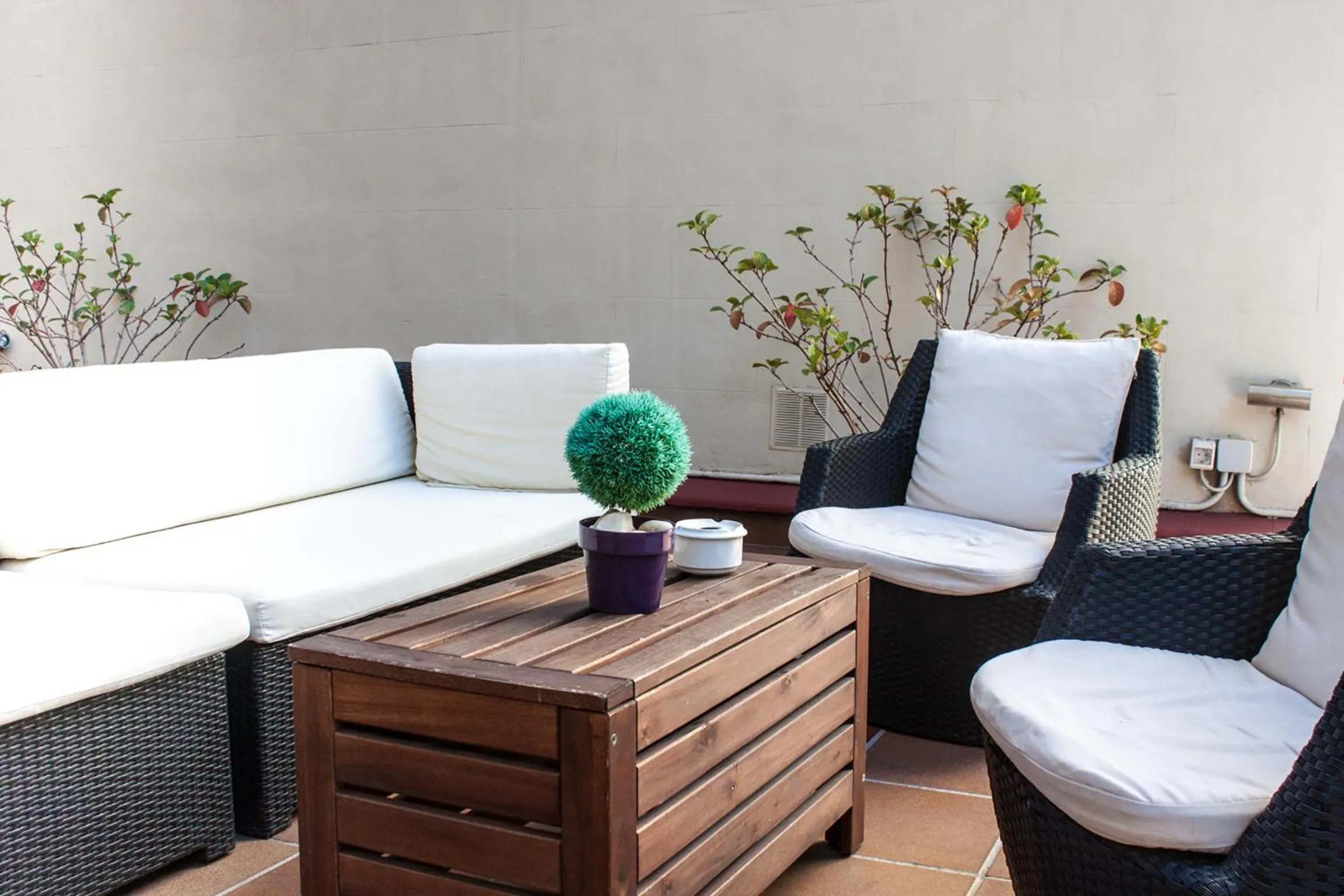 Patio in Hostal Boutique Khronos