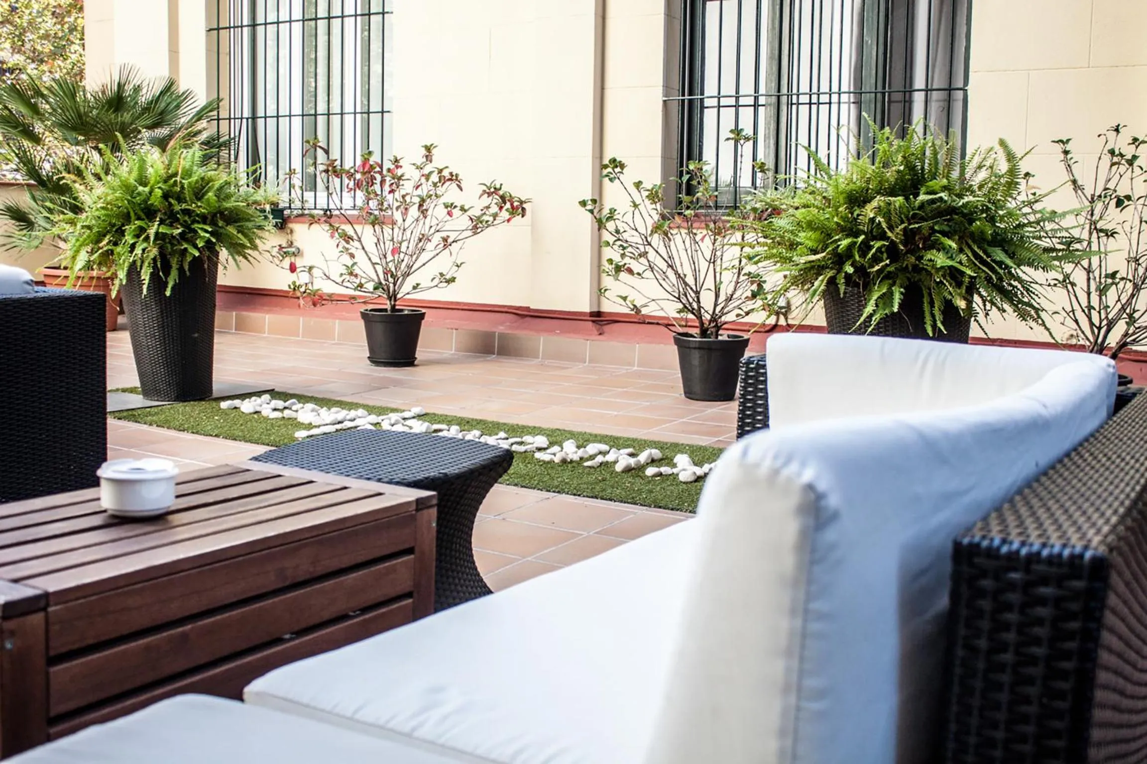 Patio in Hostal Boutique Khronos