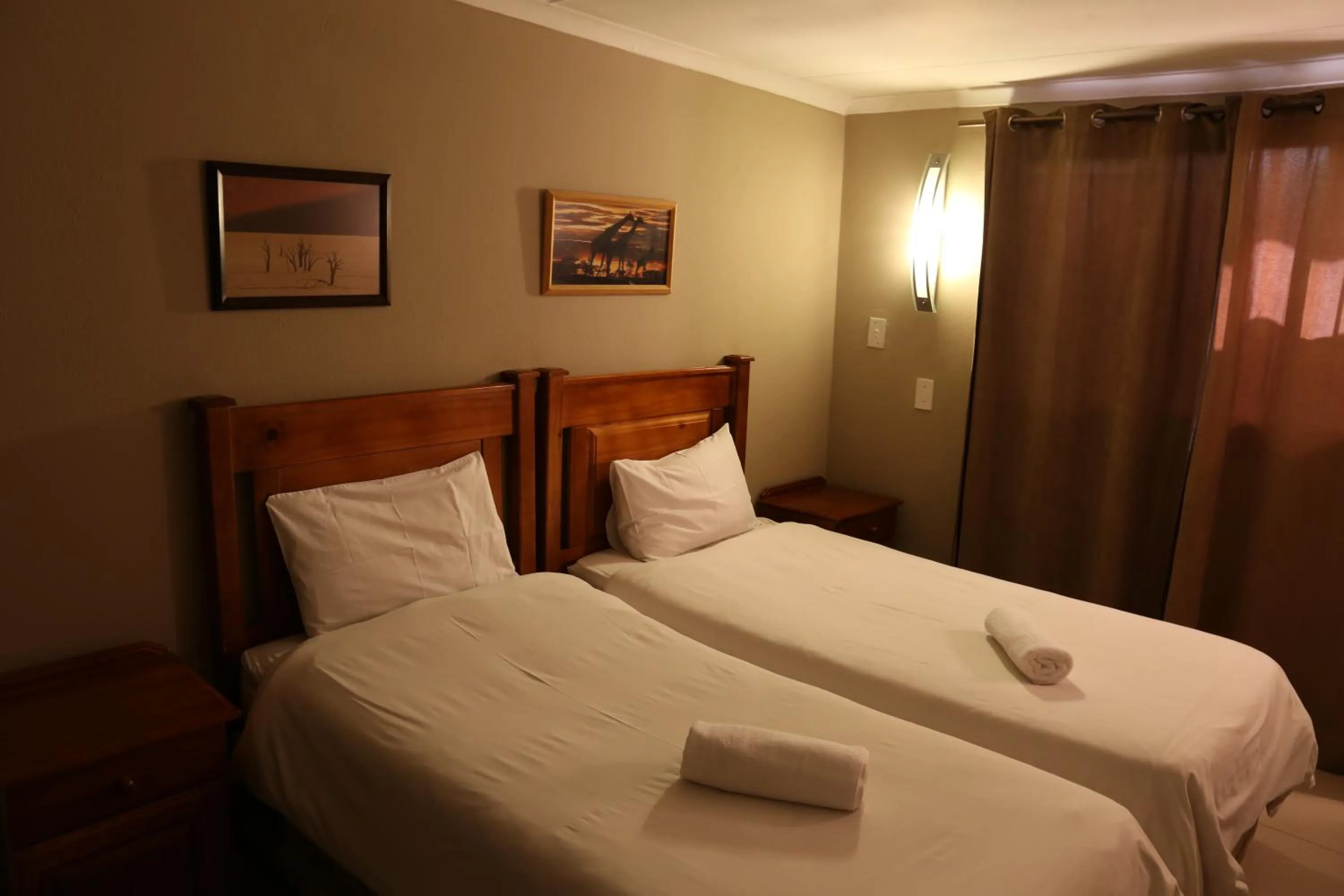 Bed in Klein Windhoek Guesthouse