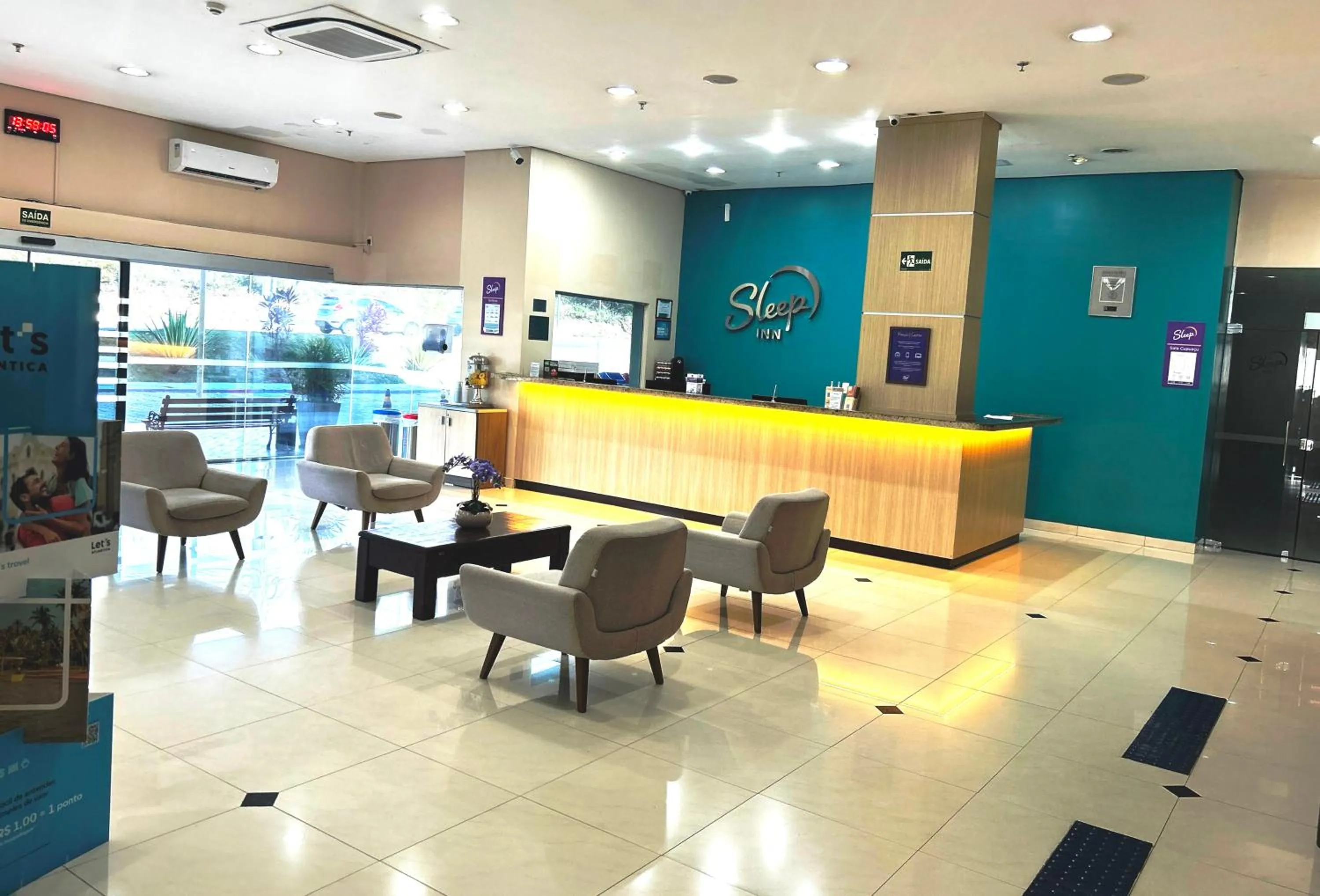 Lobby or reception in Sleep Inn Manaus
