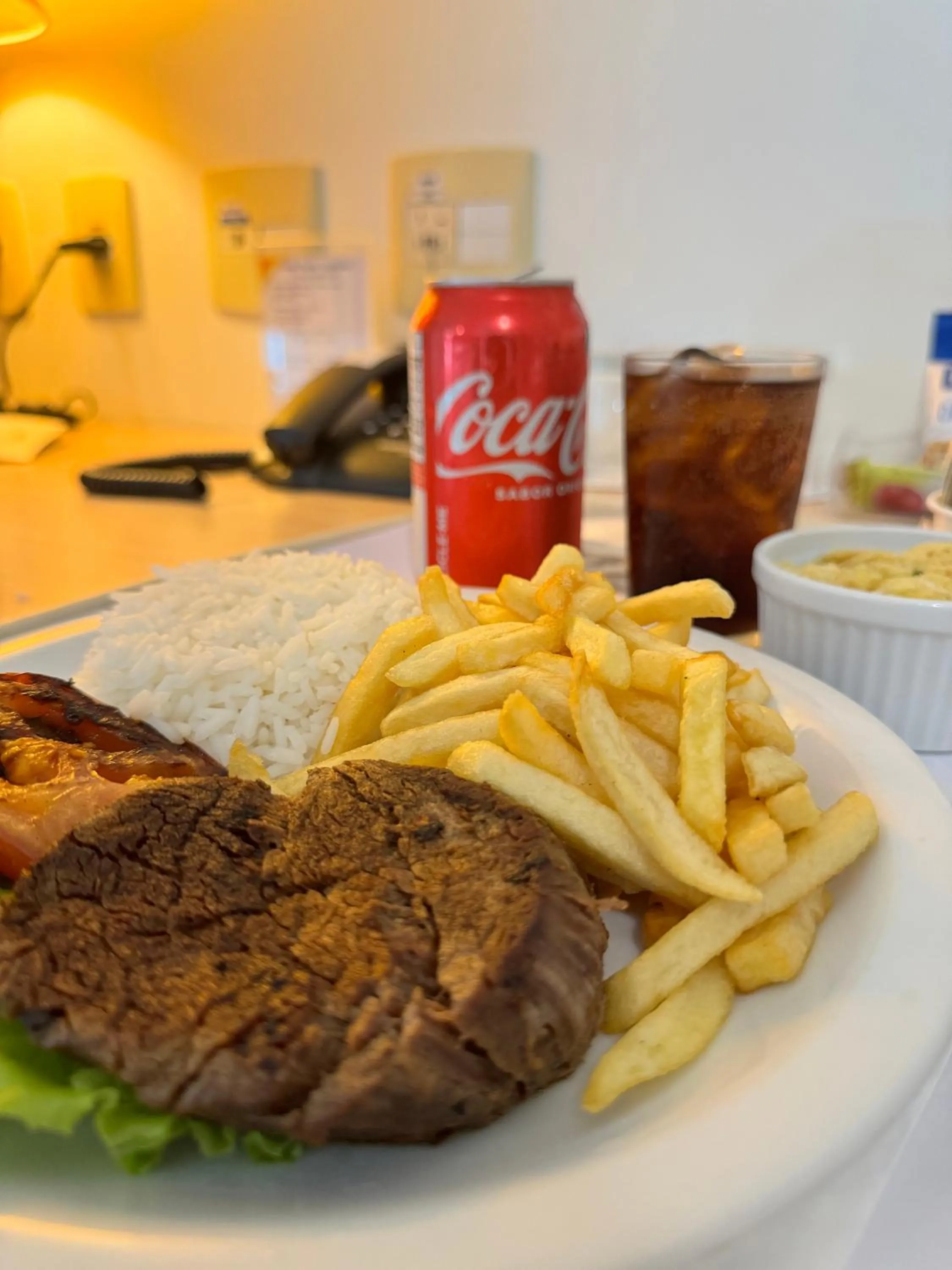 Food and drinks in Sleep Inn Manaus
