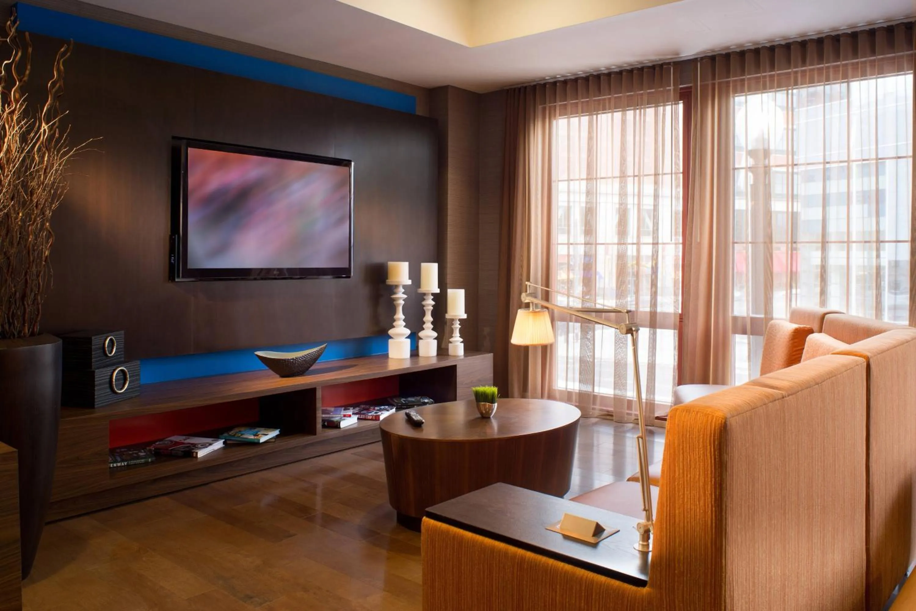 Lobby or reception in Courtyard Providence Downtown