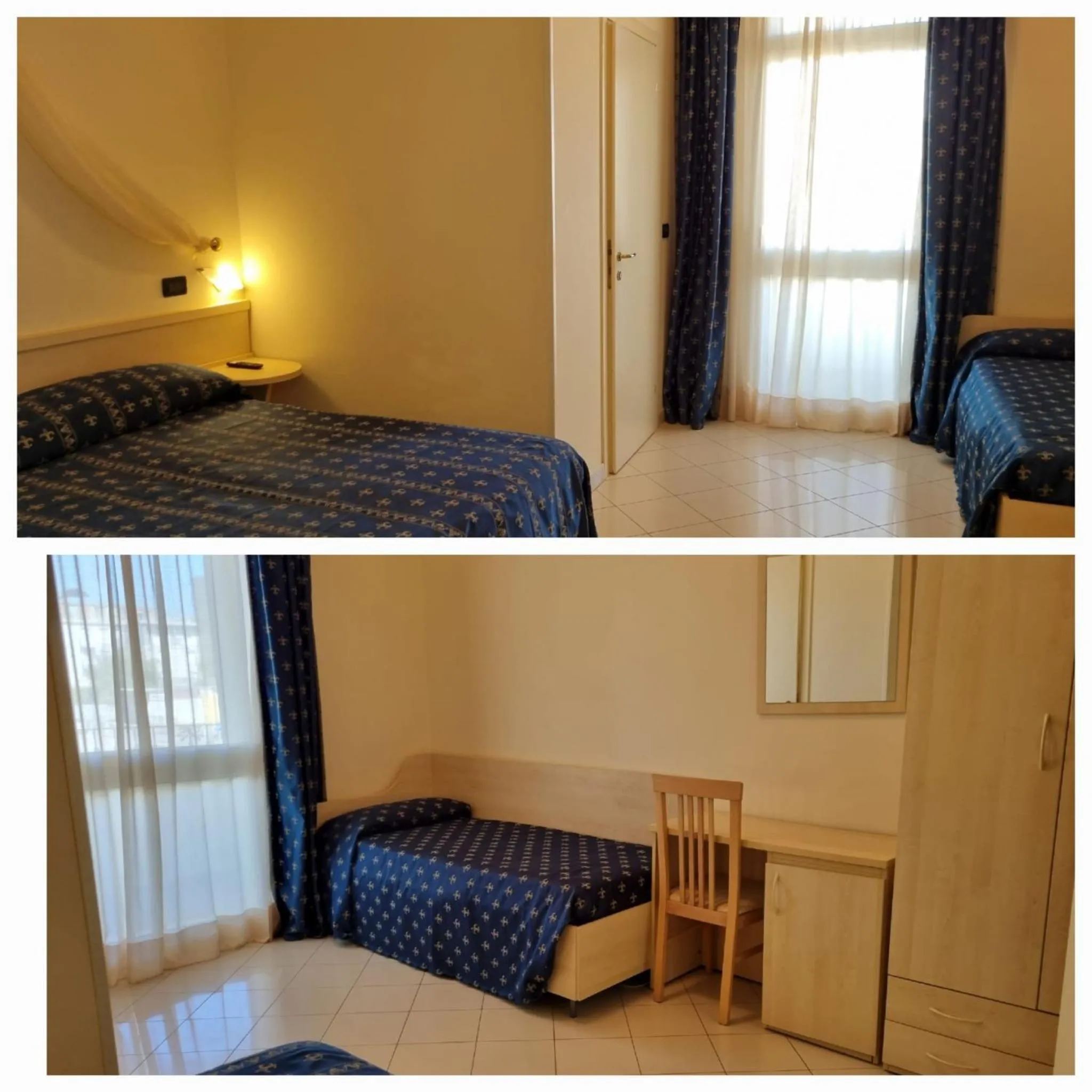 Bed in Hotel Azzurra