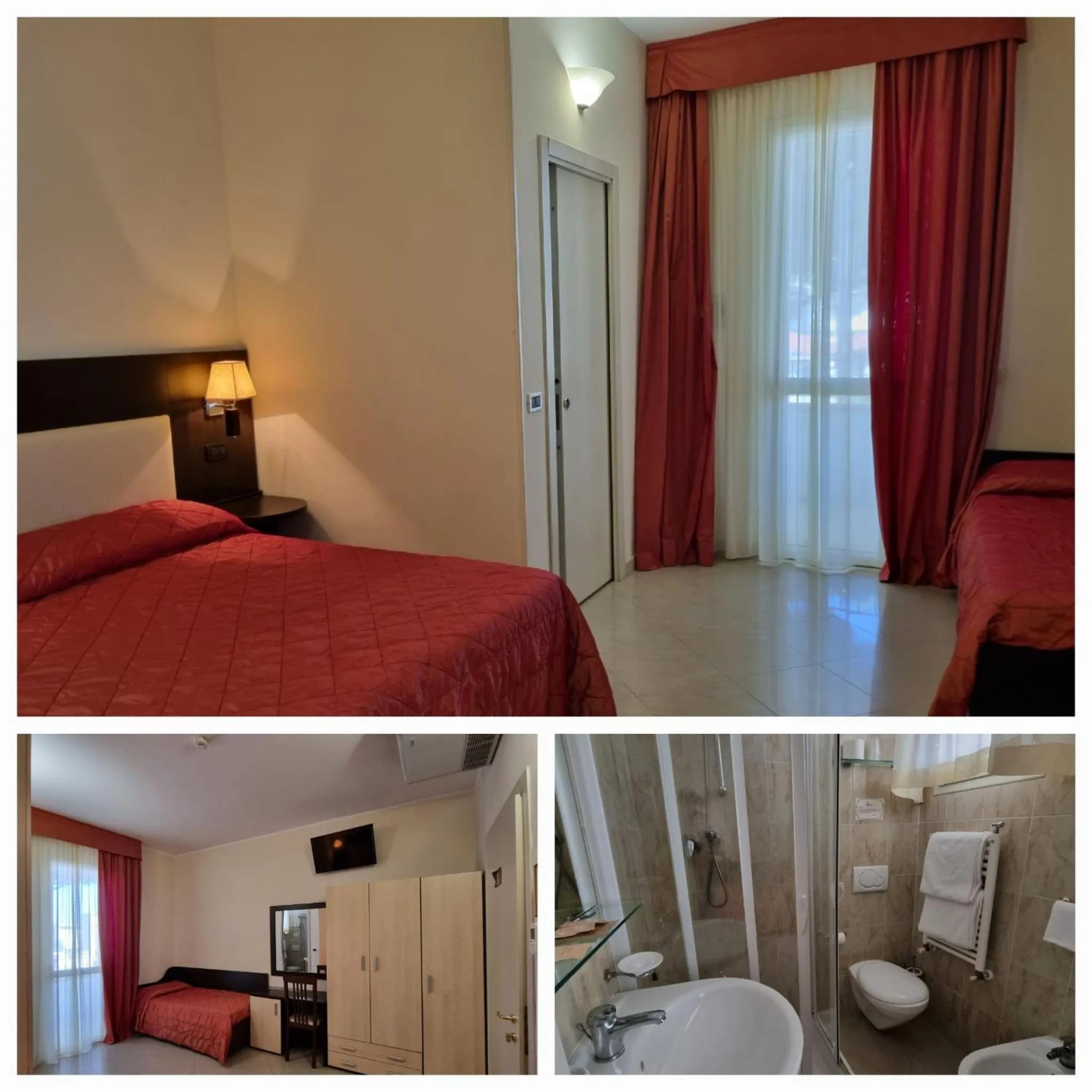 Bed in Hotel Azzurra