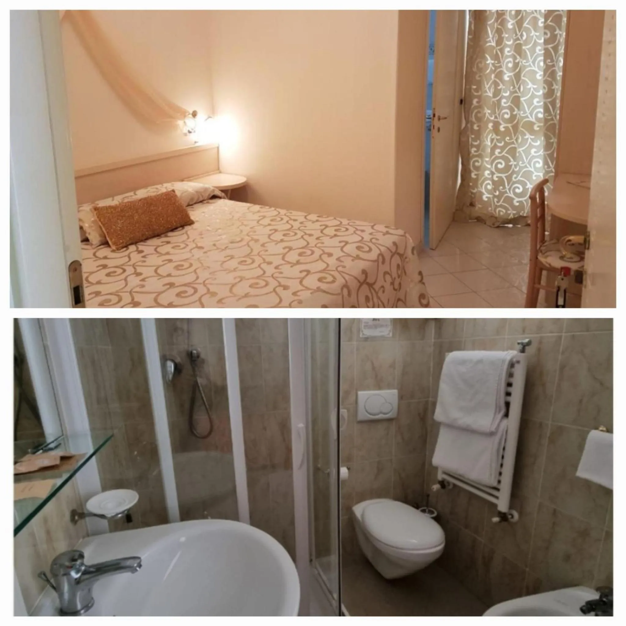 Bed in Hotel Azzurra