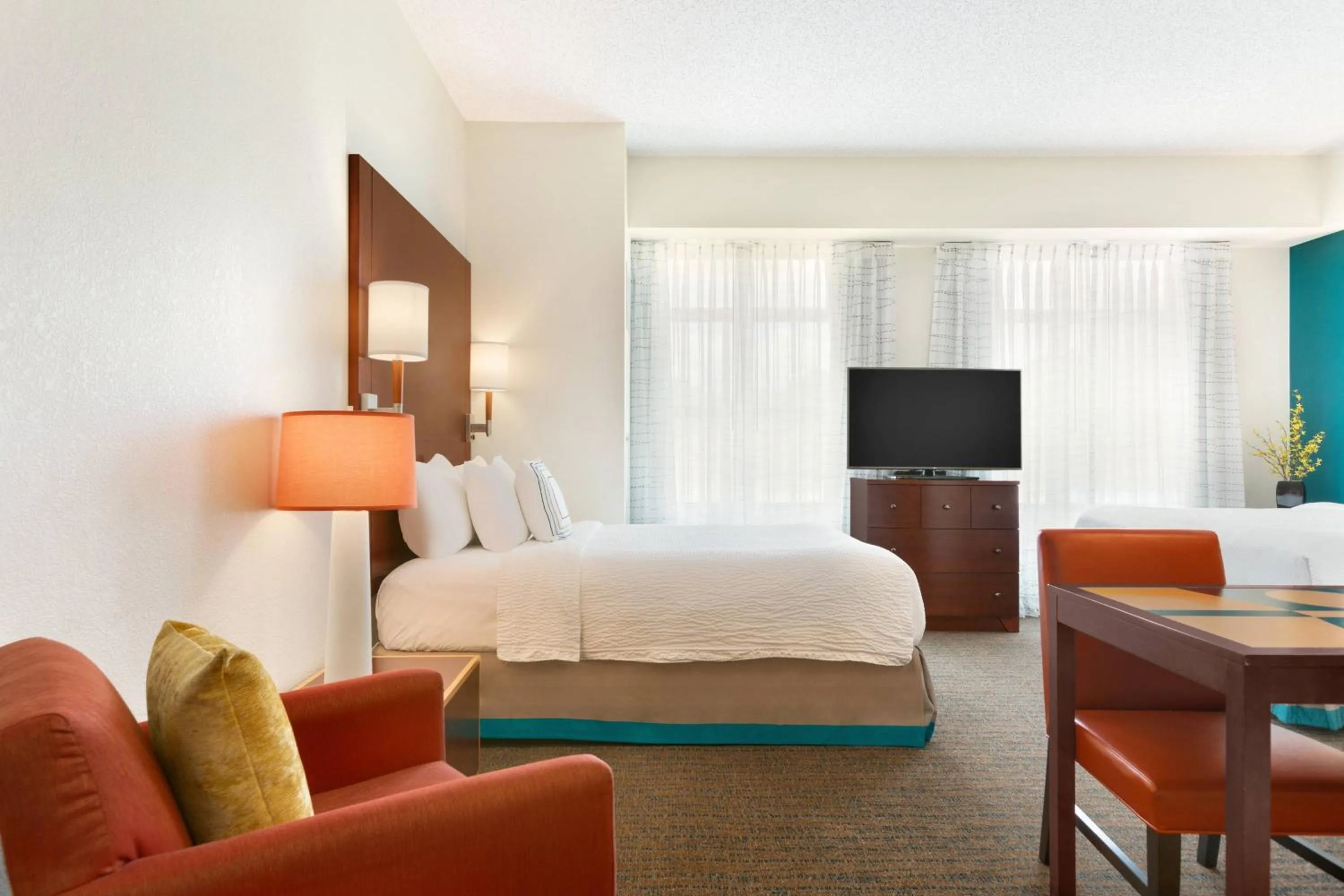 Bedroom, Bed in Residence Inn by Marriott Portland Downtown Waterfront