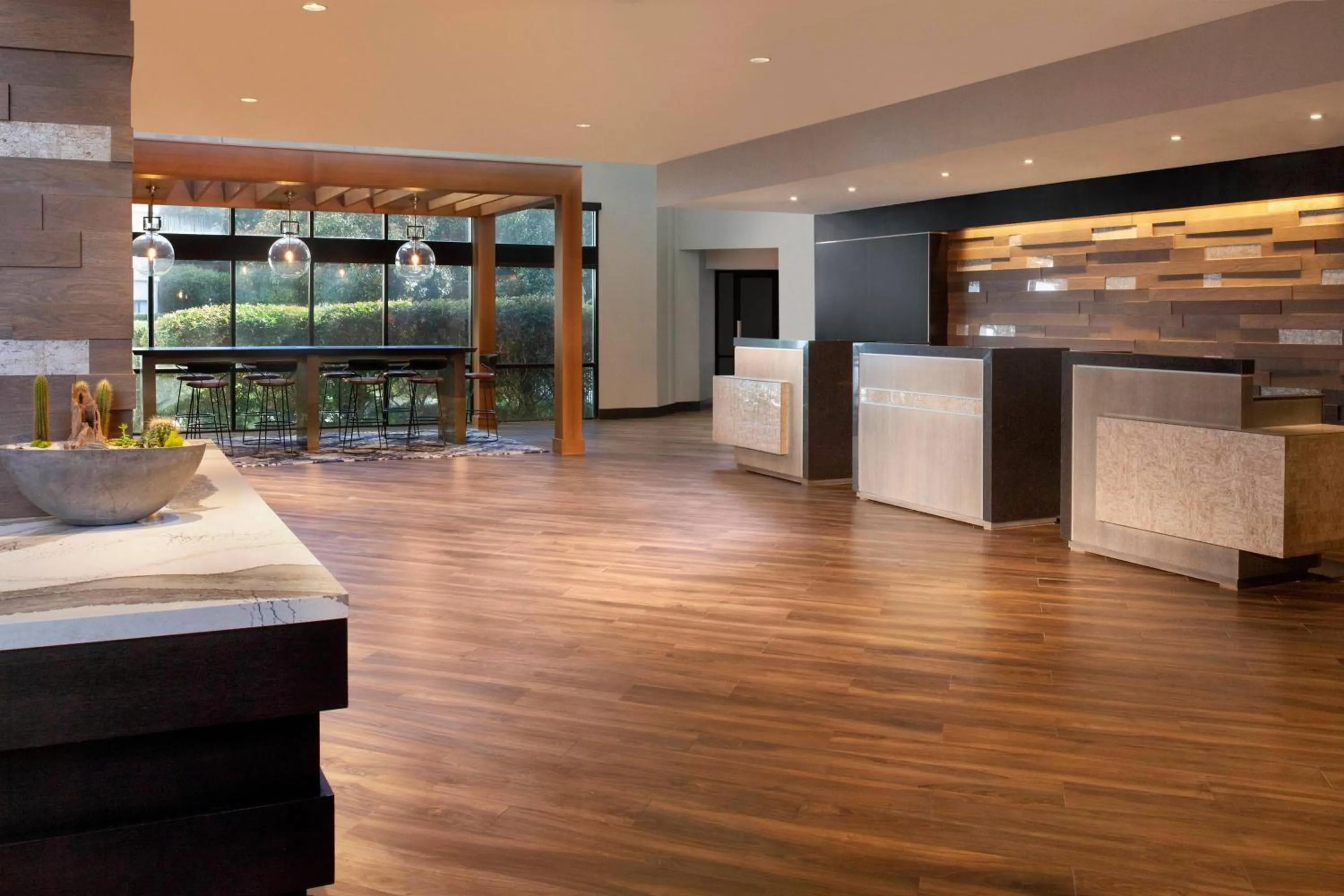 Lobby or reception in Marriott Raleigh Durham Research Triangle Park