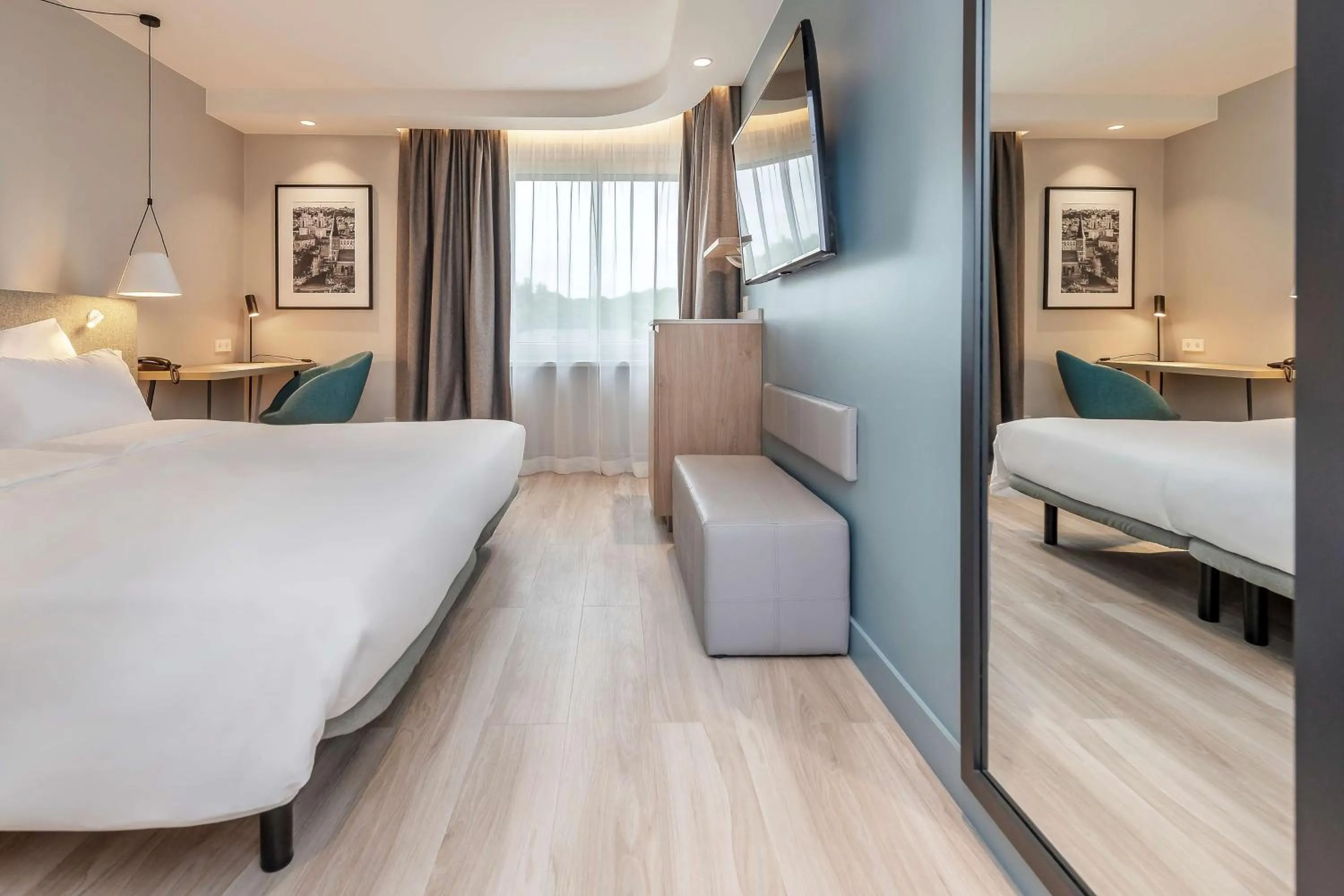 Bedroom, Bed in Radisson Hotel Kaunas