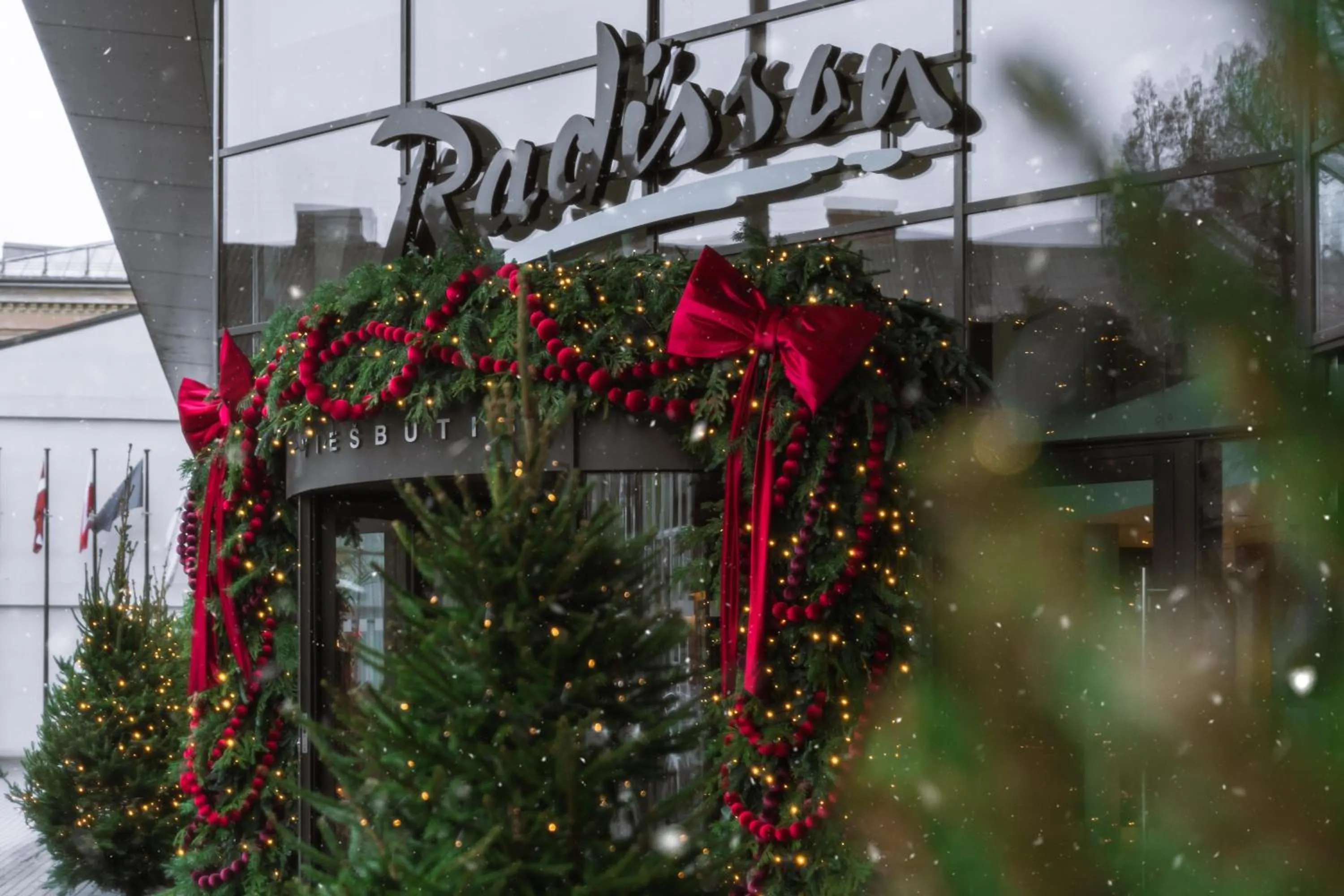 Property building in Radisson Hotel Kaunas