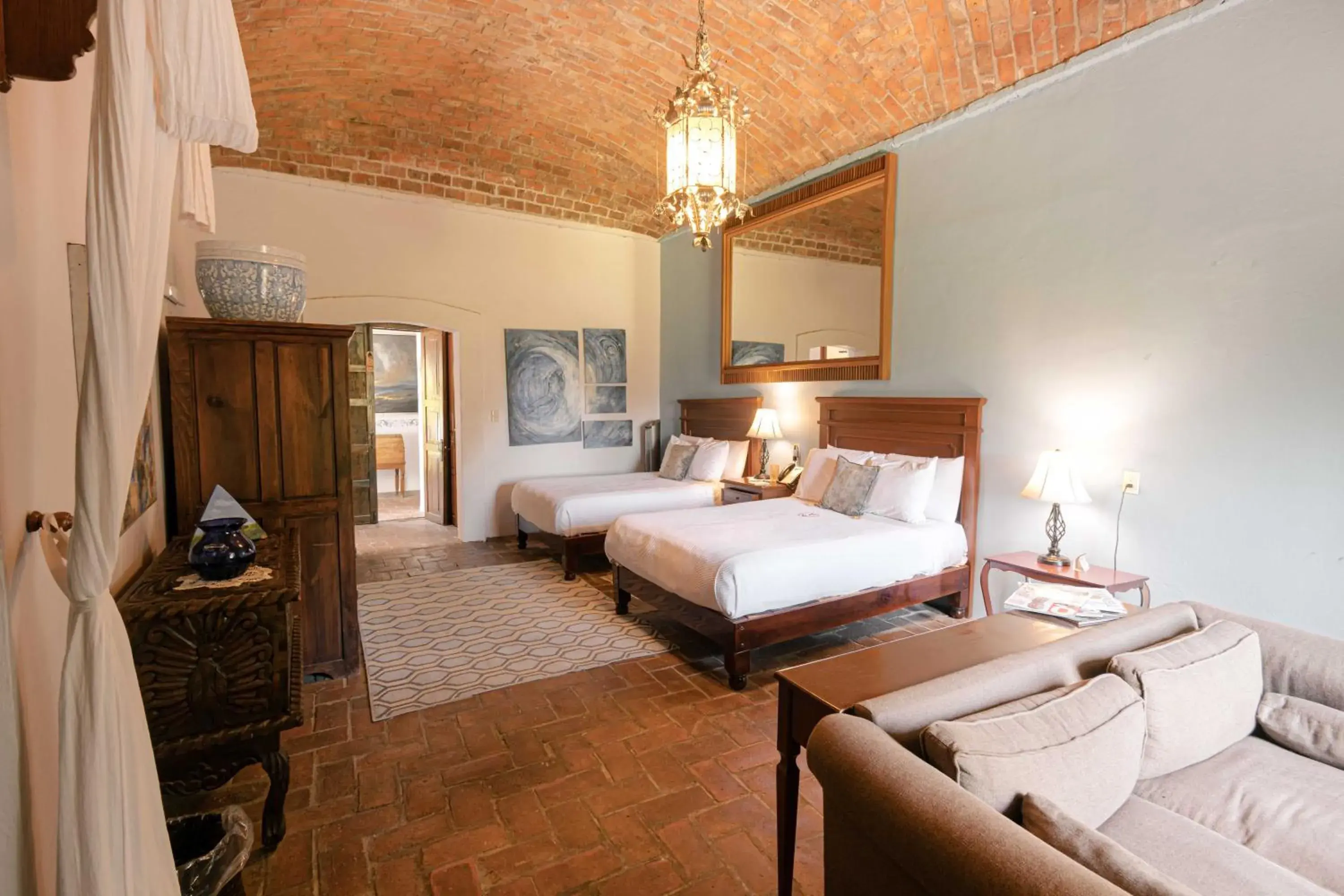 Family Suite in Hacienda Sepulveda Hotel & Spa Family Suite in Hacienda Sepulveda Hotel & Spa