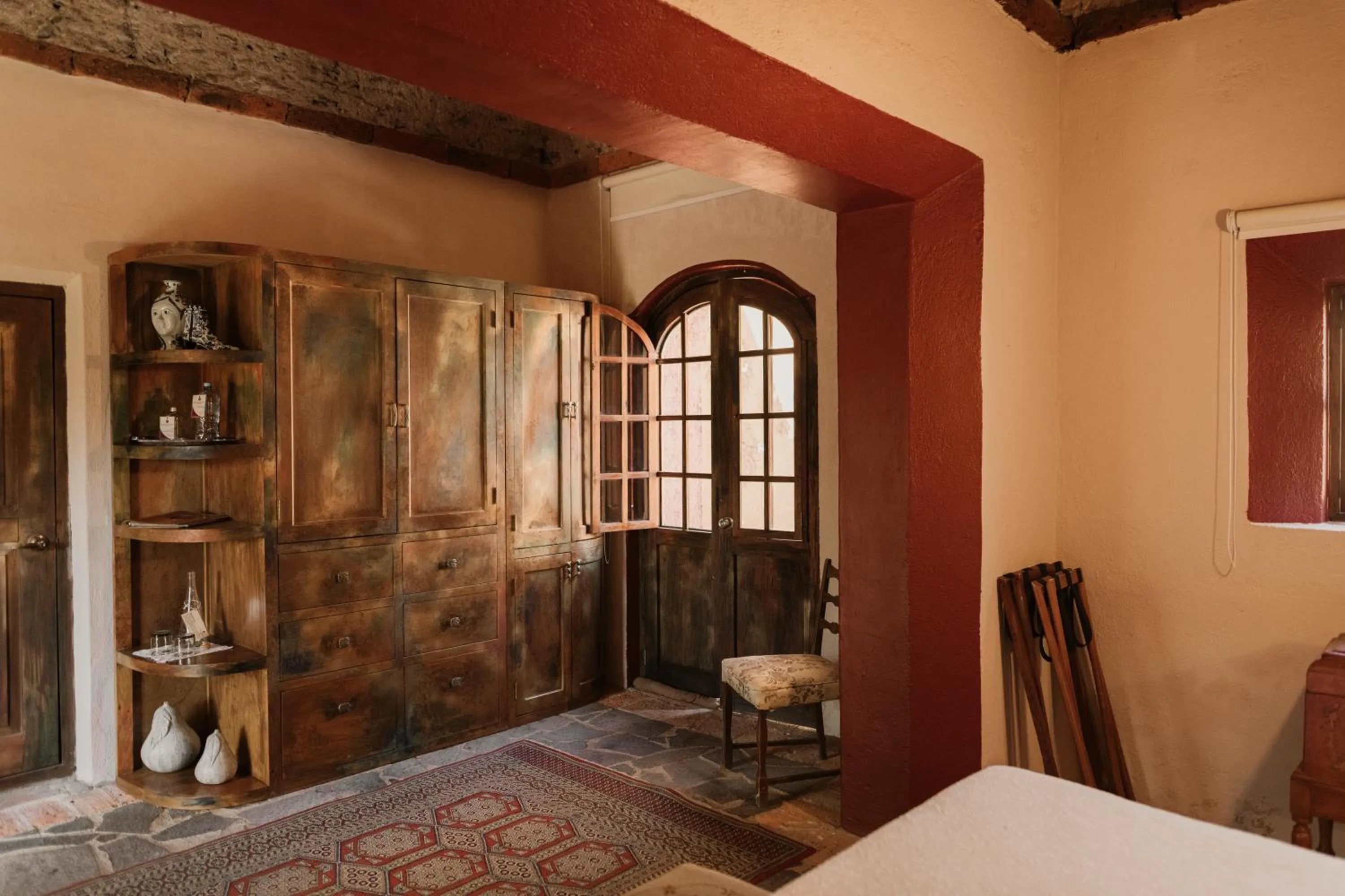 Bed in Hacienda Sepulveda Hotel & Spa