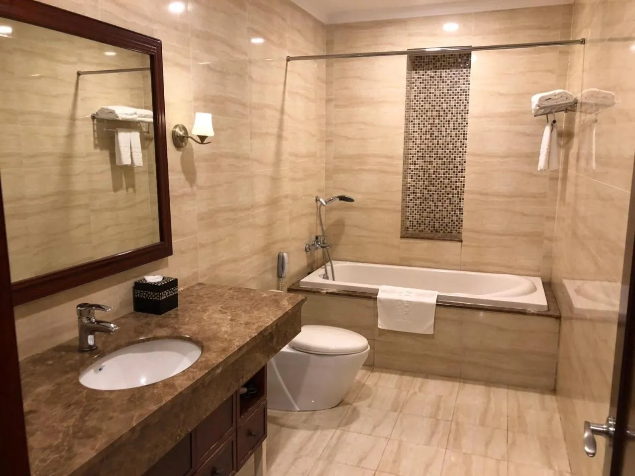 Shower in An Loc Hotel & Spa