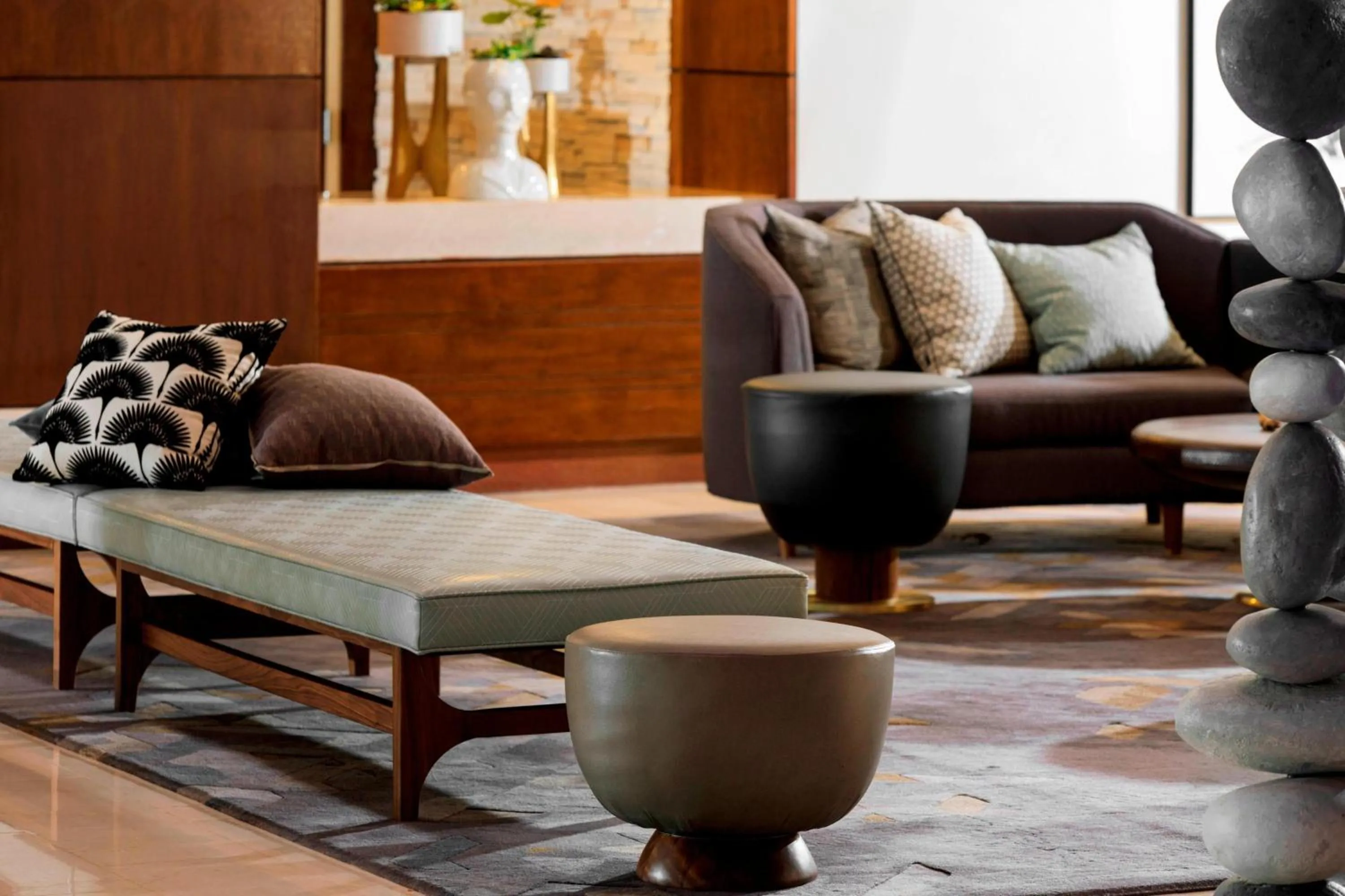 Lobby or reception in Renaissance Palm Springs Hotel