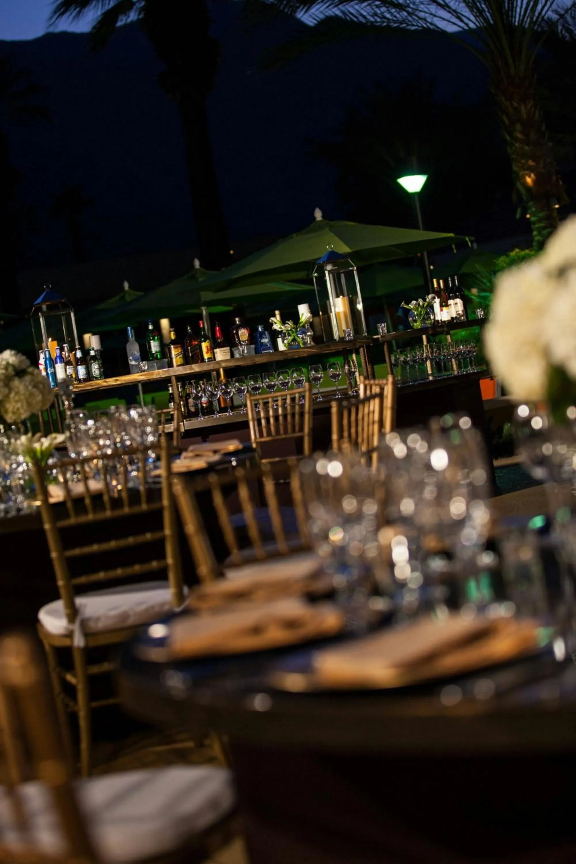 Swimming pool in Renaissance Palm Springs Hotel