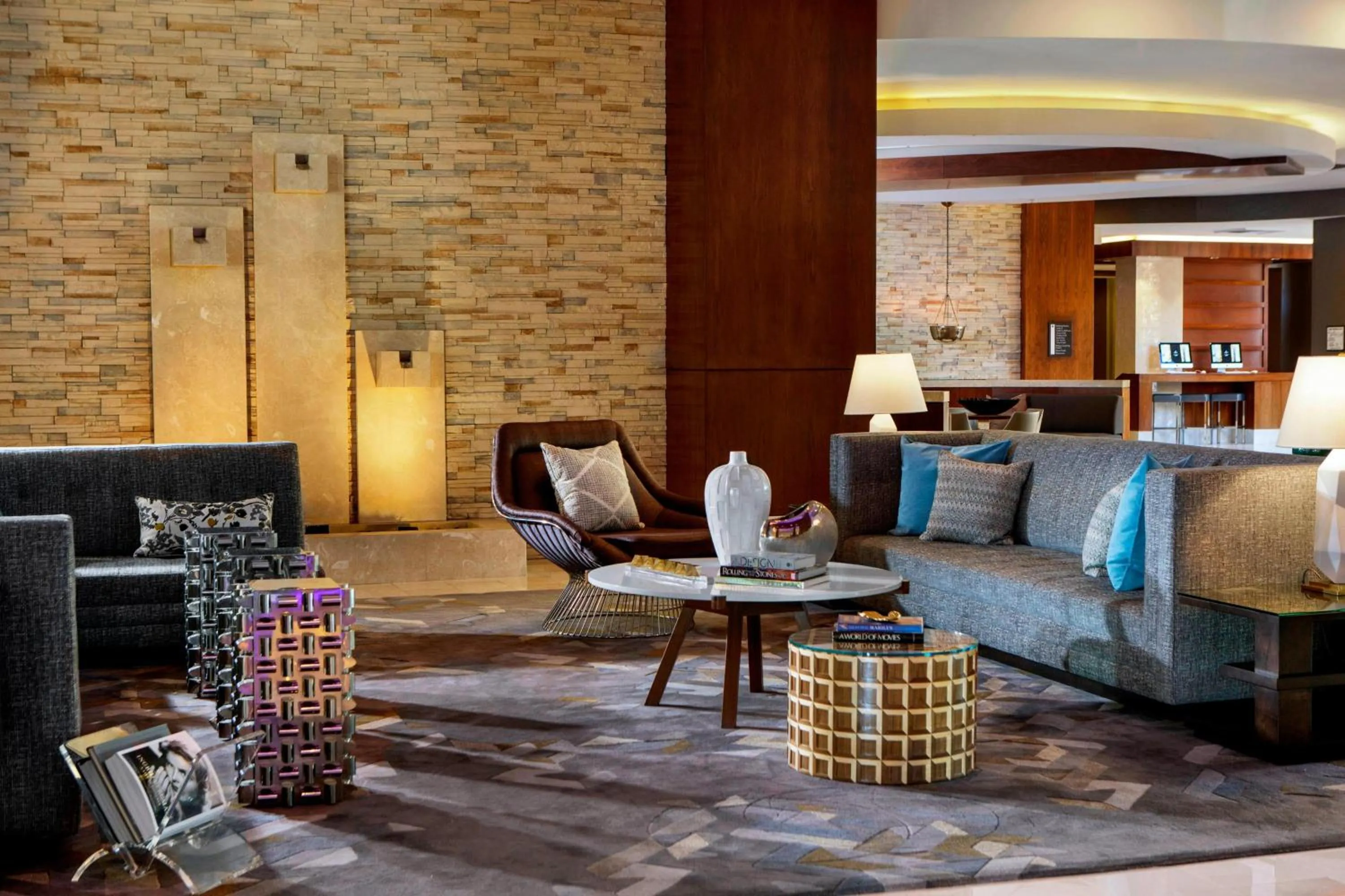 Lobby or reception in Renaissance Palm Springs Hotel