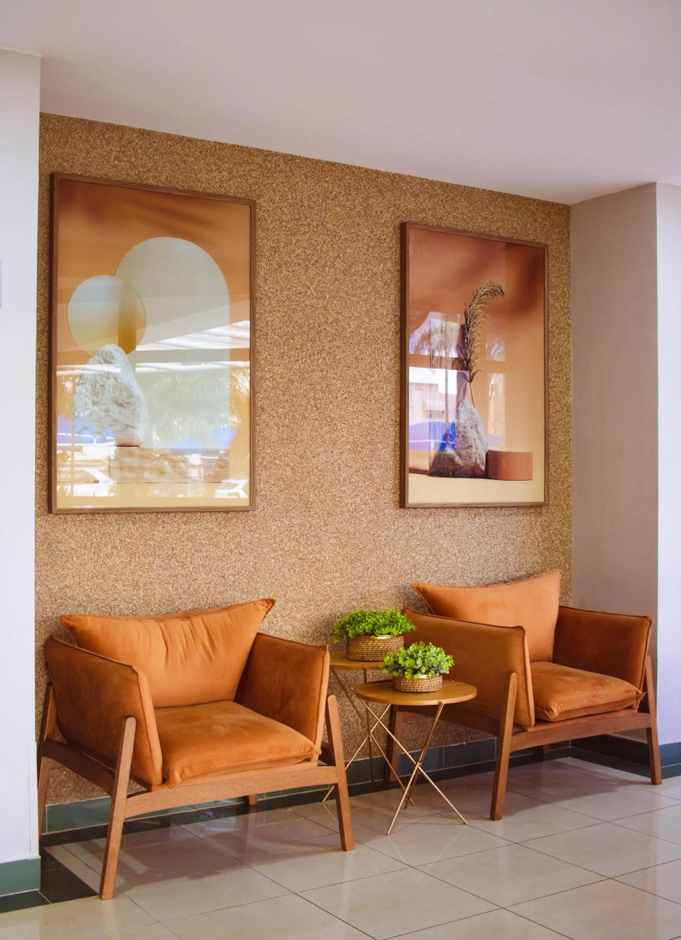 Lobby or reception in Hotel Golden Park Uberlandia By Nacional Inn