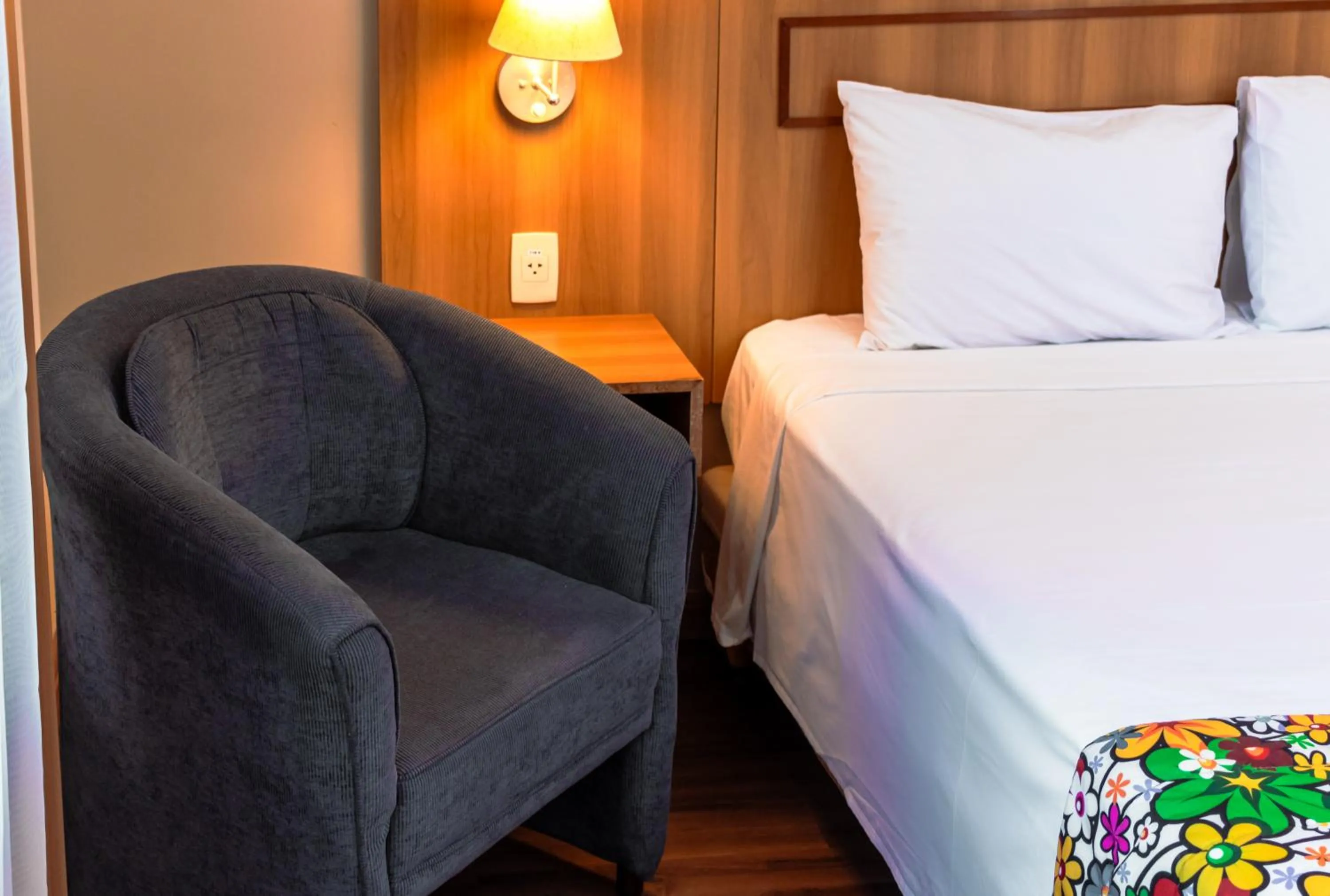 Bed in Hotel Golden Park Uberlandia By Nacional Inn