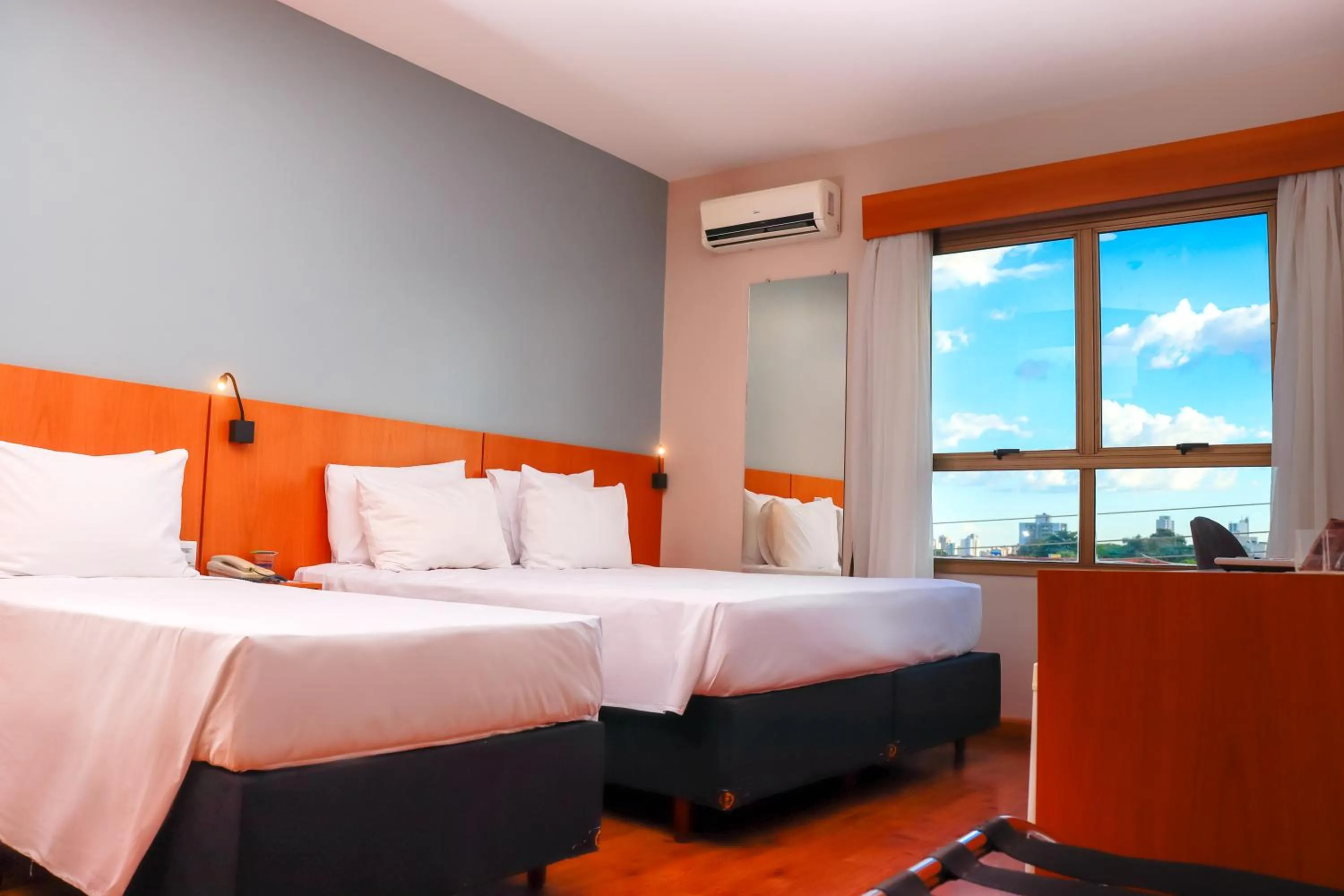 Bed in Hotel Golden Park Uberlandia By Nacional Inn