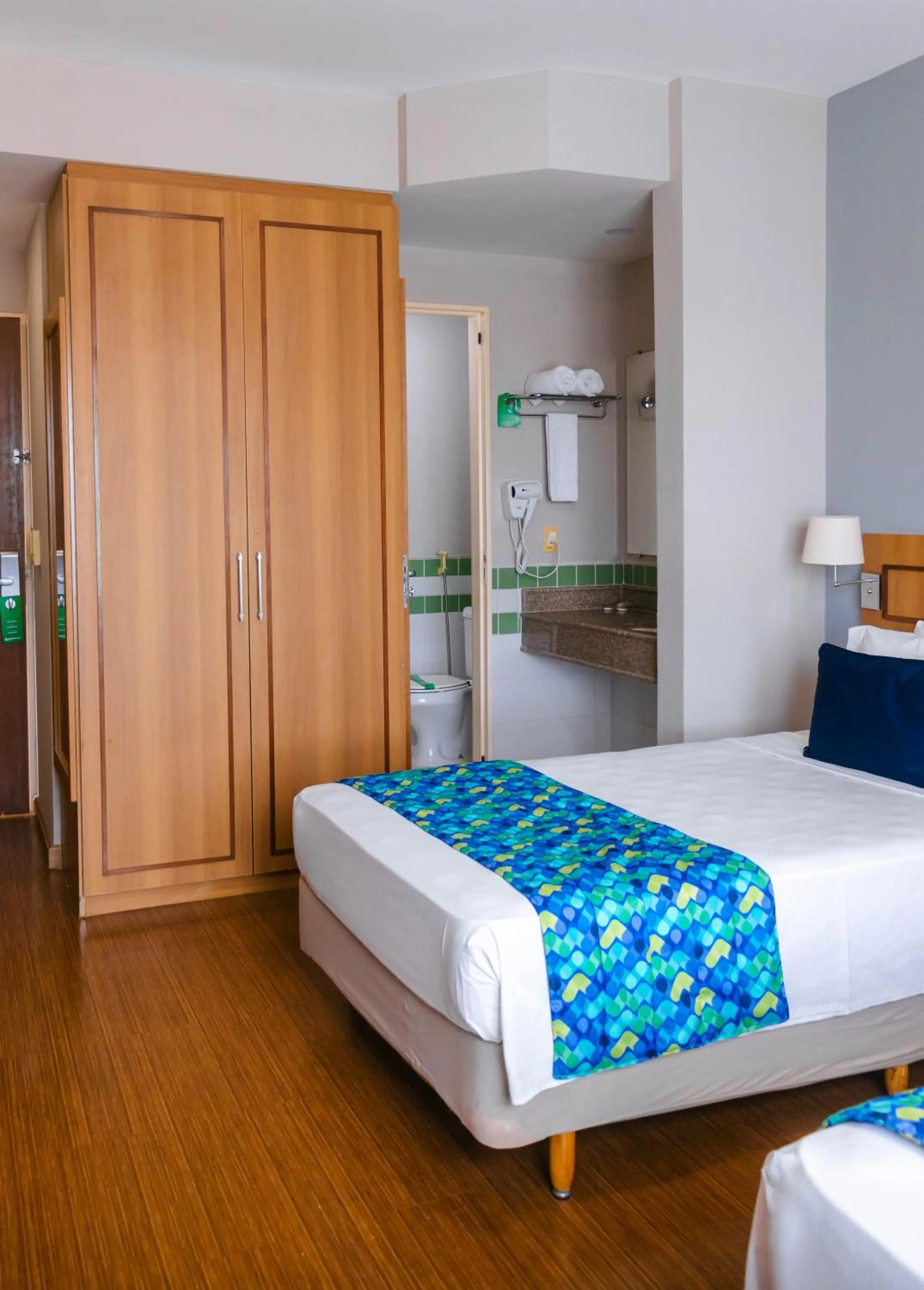 Bed in Hotel Golden Park Uberlandia By Nacional Inn