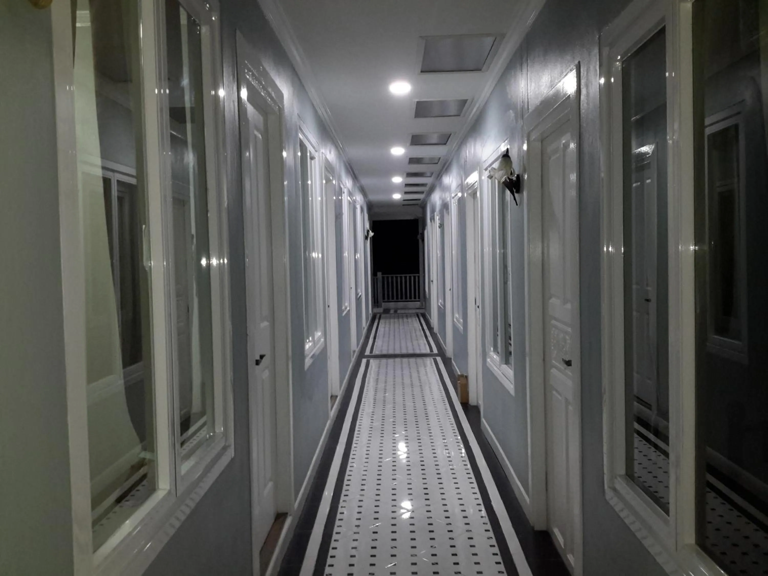 Decorative detail in Sky cottage