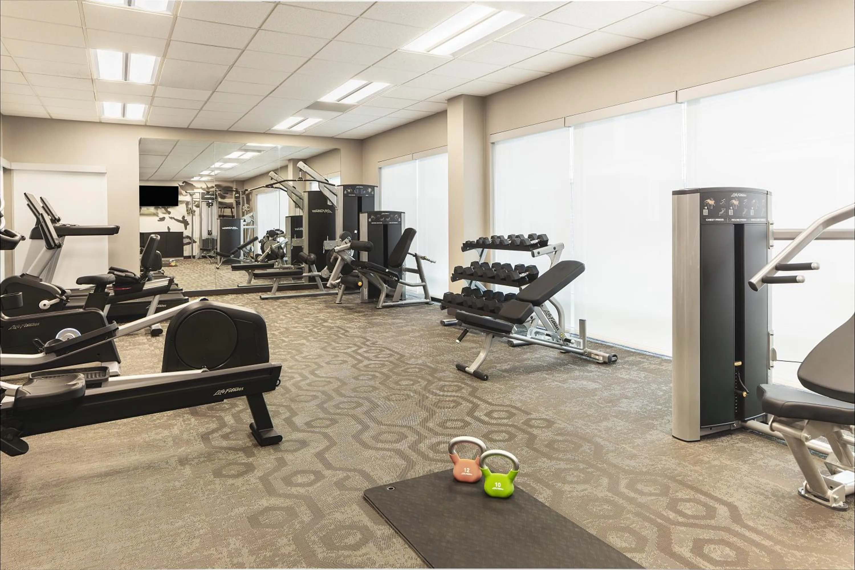 Fitness centre/facilities in Residence Inn Rochester Henrietta