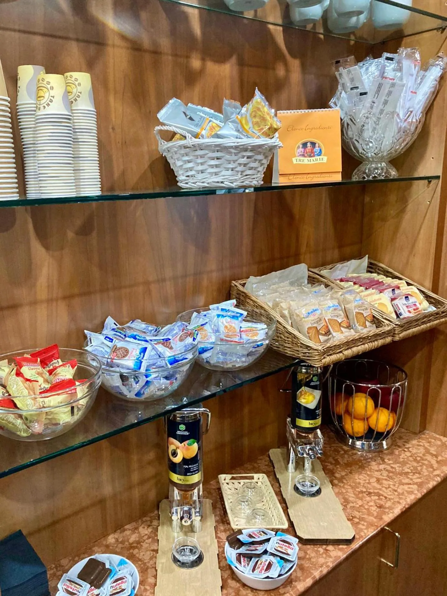 Breakfast in Hotel Visconti