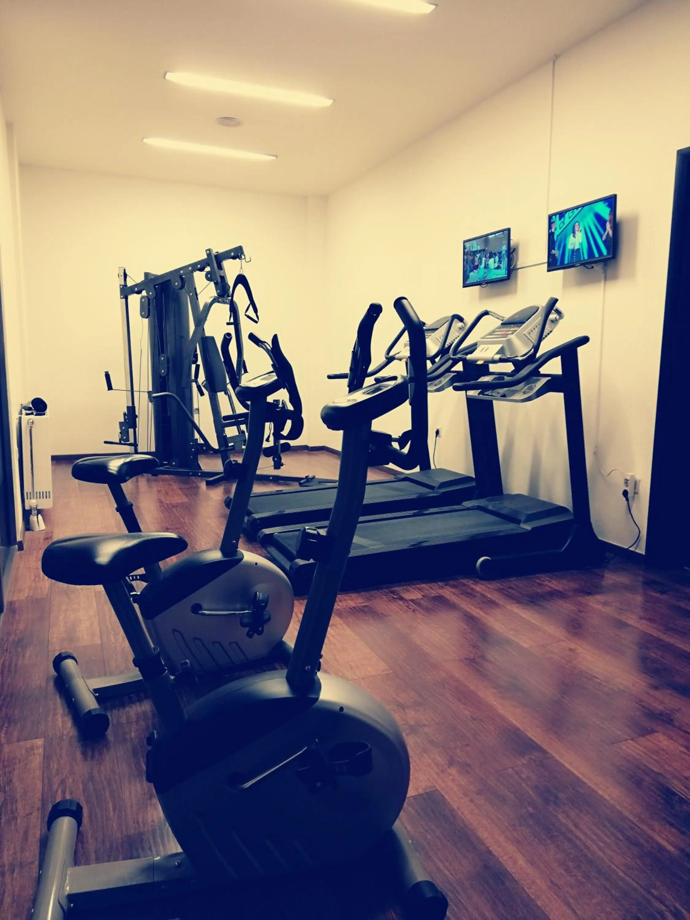 Fitness centre/facilities in Nymfes Hotel
