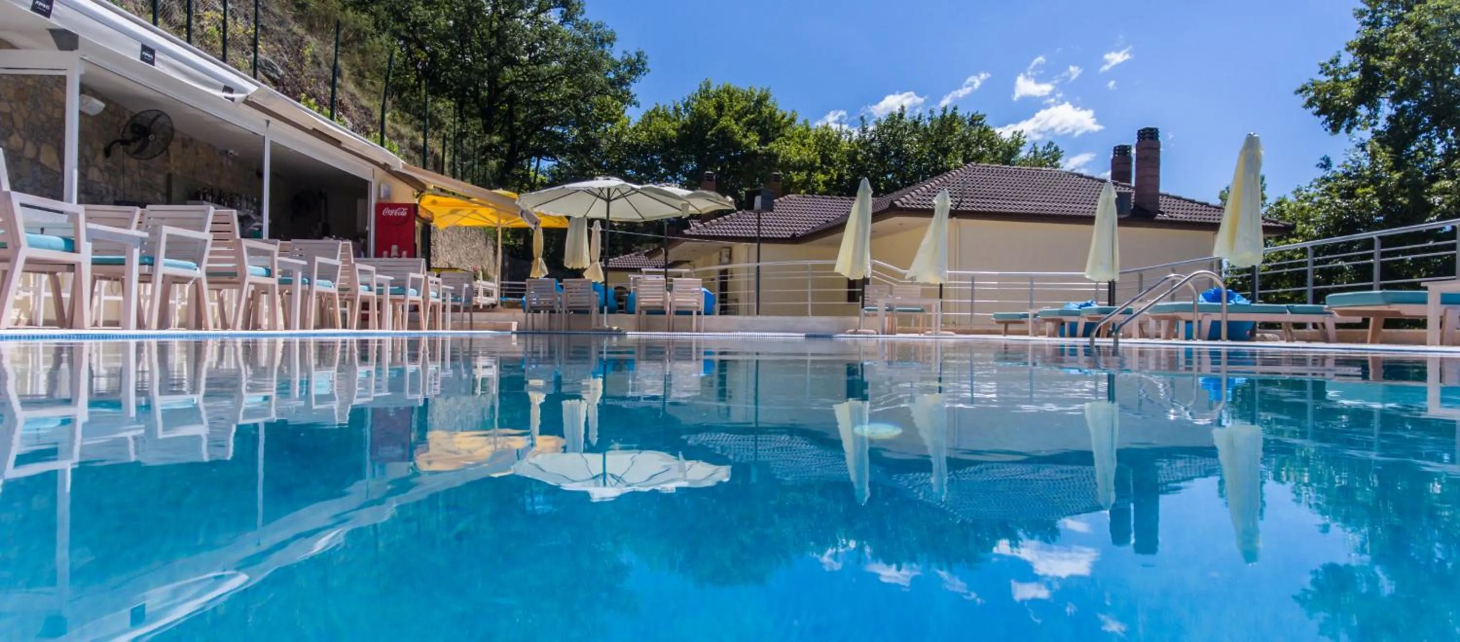 Swimming pool in Nymfes Hotel
