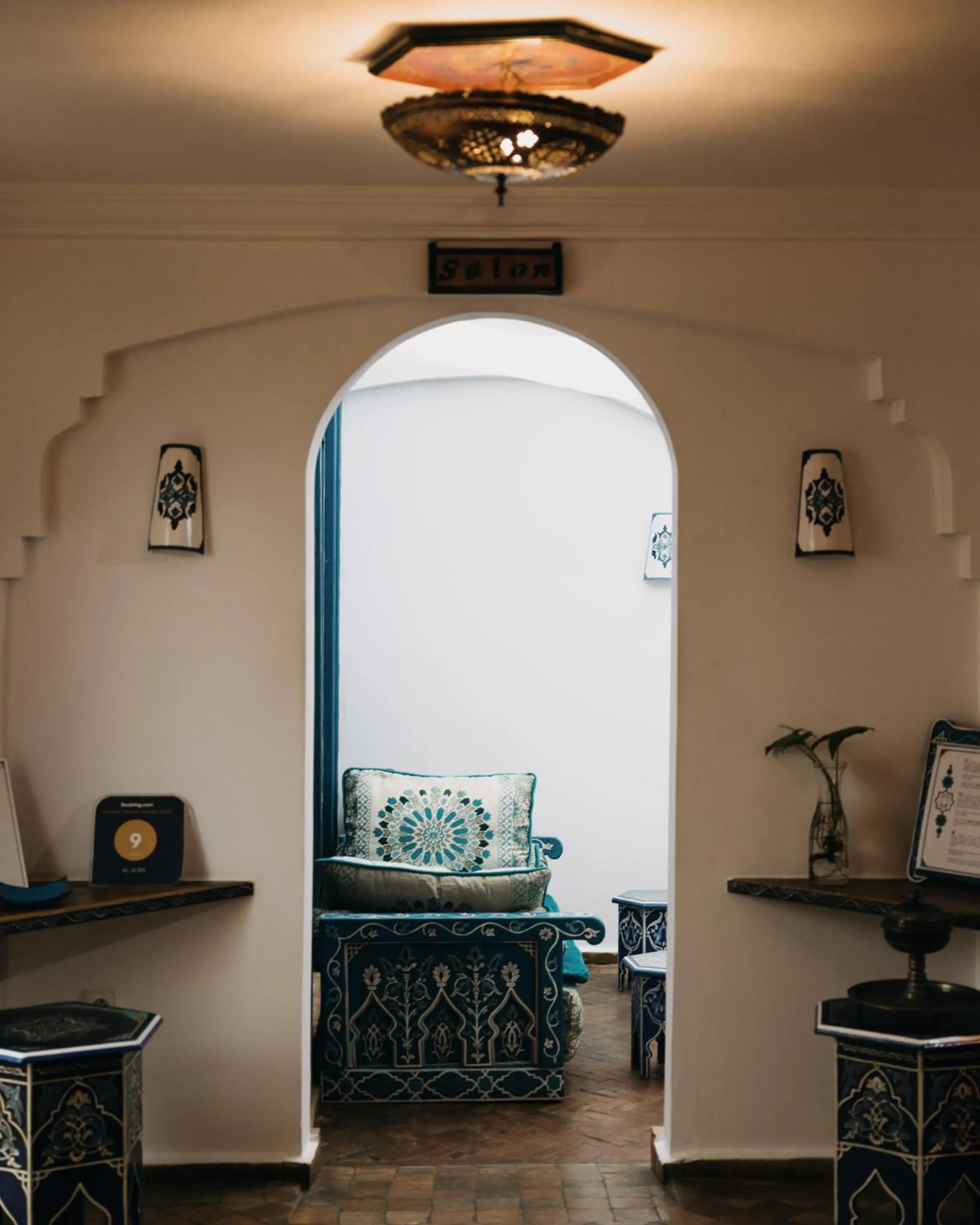 Bed in Hotel Al Alba Hammam & Restaurant