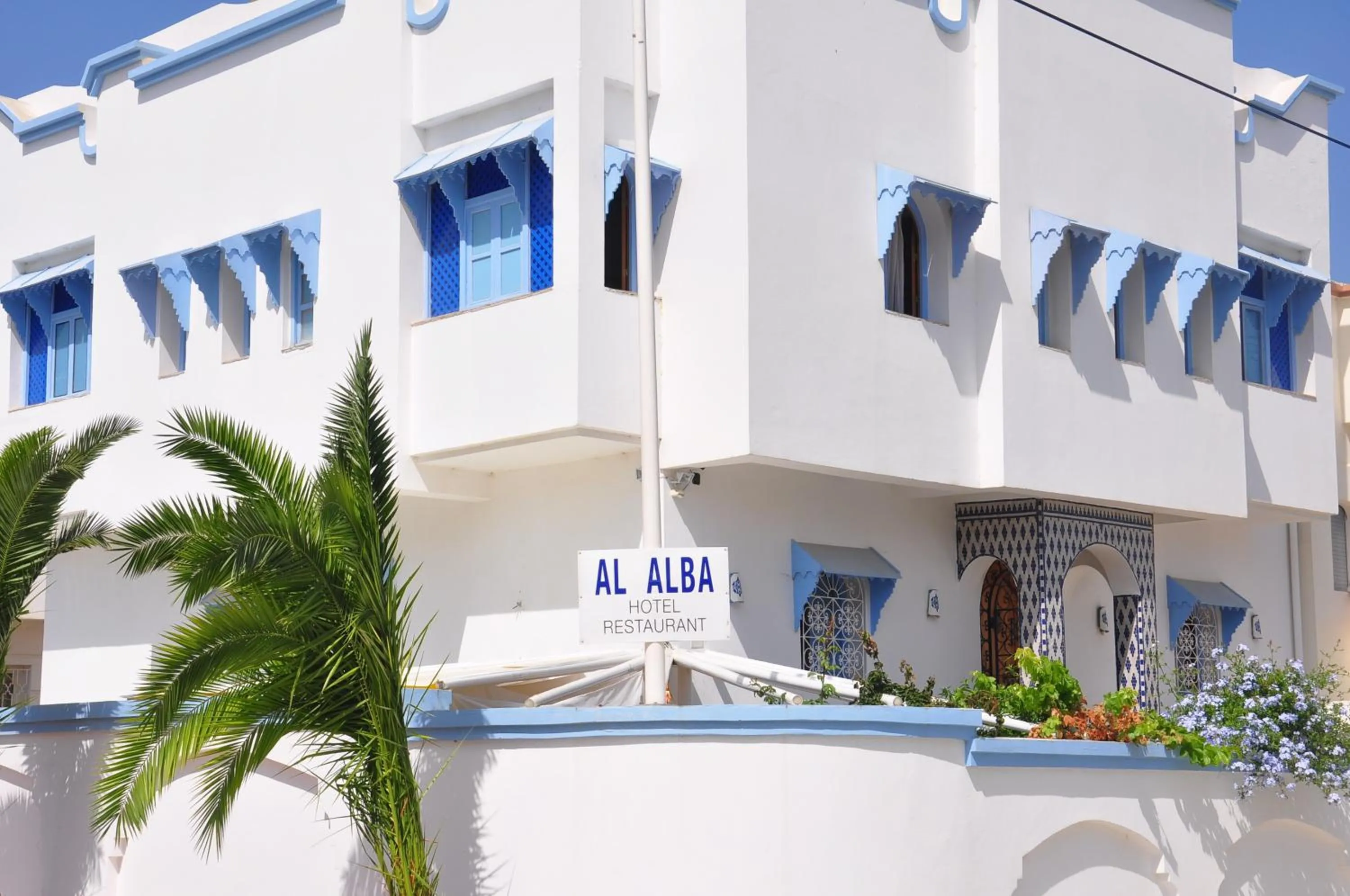 Facade/entrance in Hotel Al Alba Hammam & Restaurant