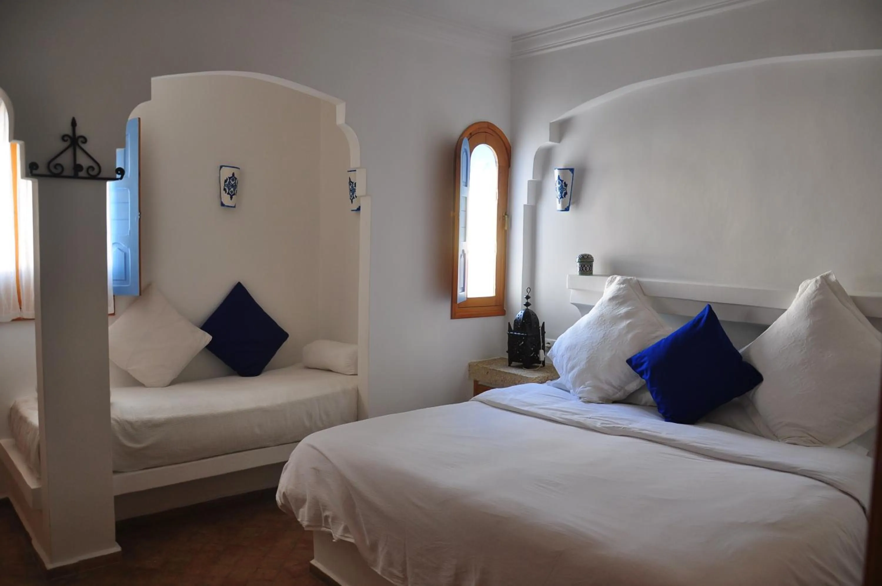 Photo of the whole room, Bed in Hotel Al Alba Hammam & Restaurant