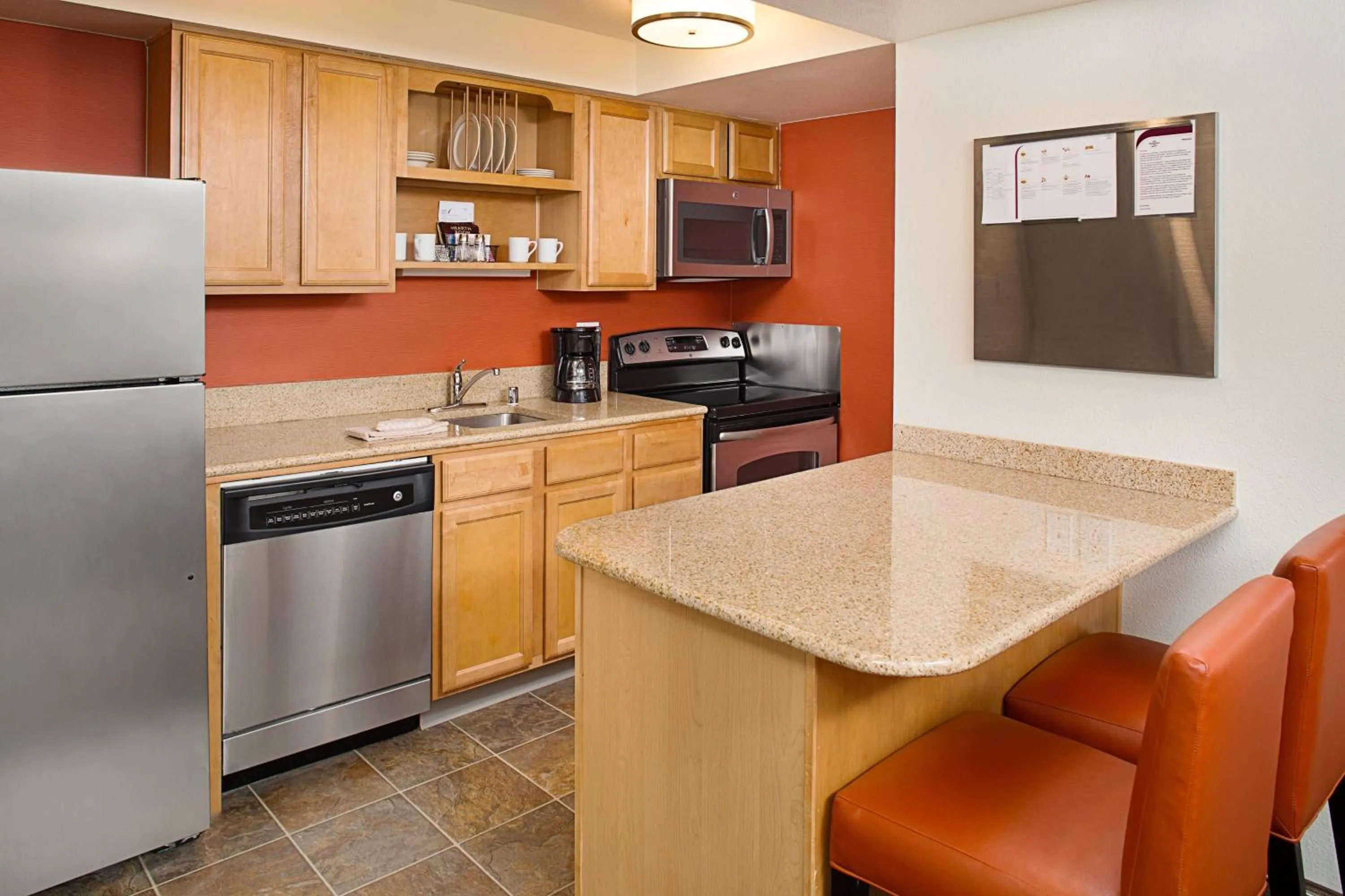 Kitchen or kitchenette in Residence Inn Seattle South/Tukwila