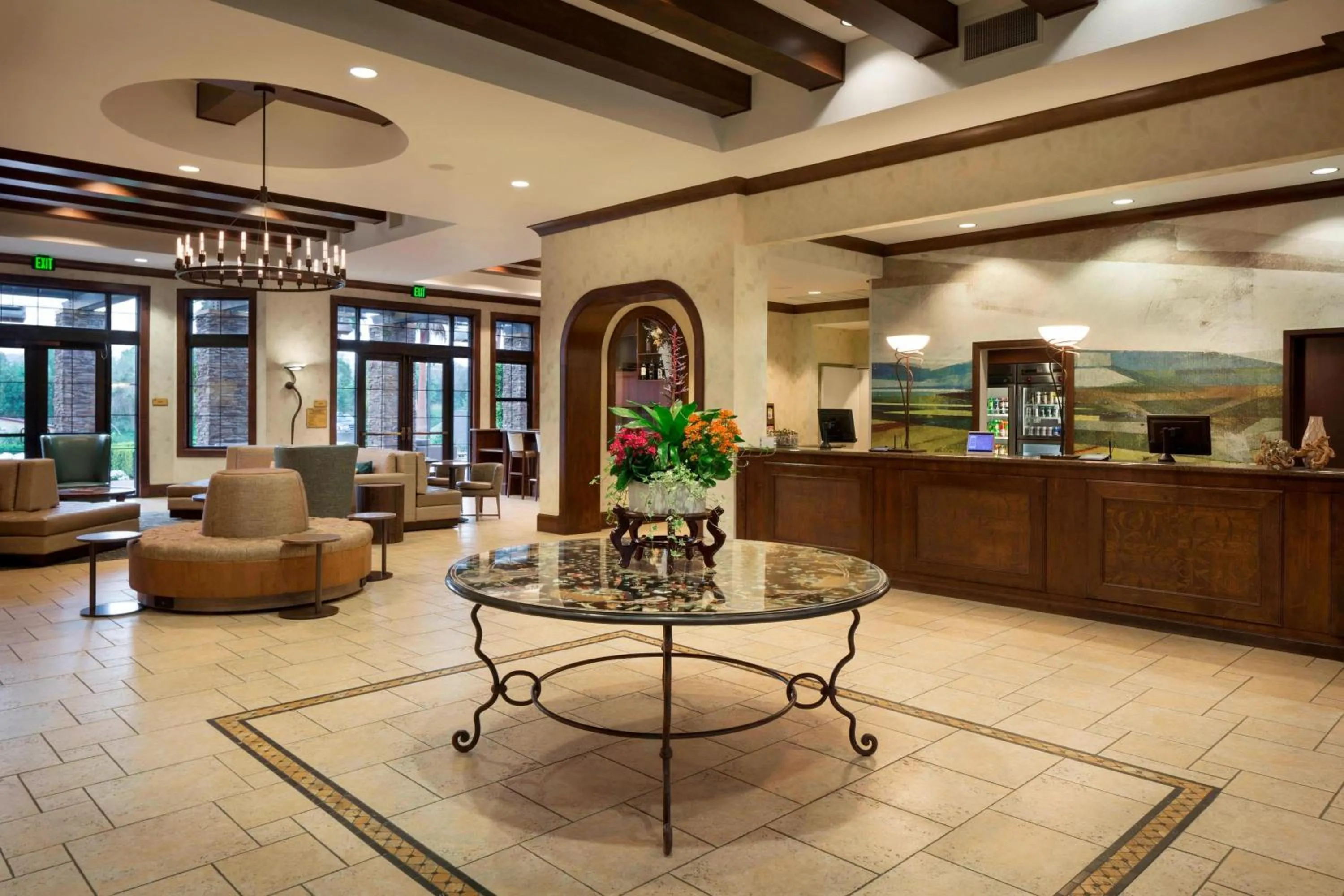 Lobby or reception in SpringHill Suites Napa Valley