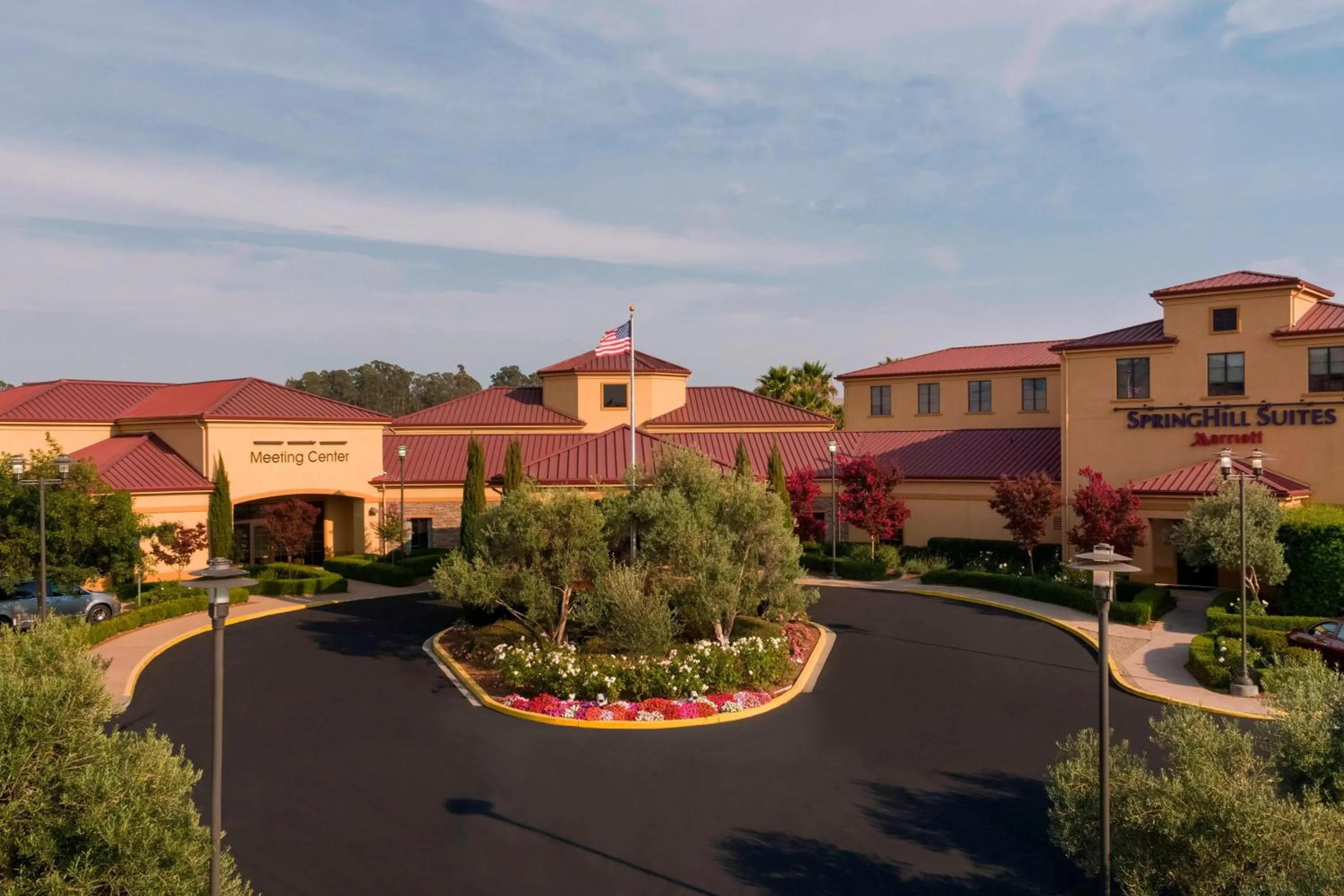 Property building in SpringHill Suites Napa Valley