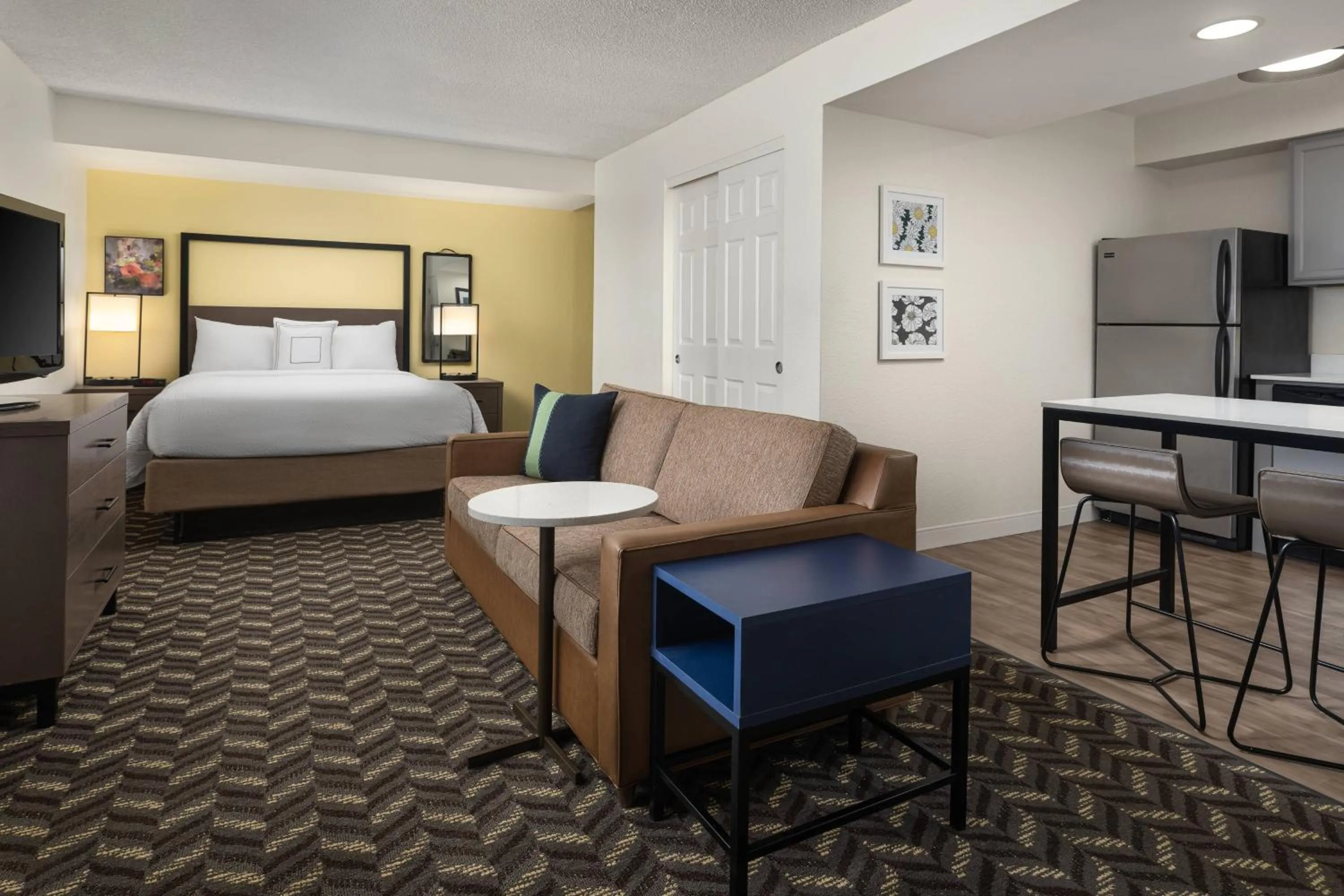 Bedroom, Bed in Residence Inn by Marriott San Francisco Airport San Mateo