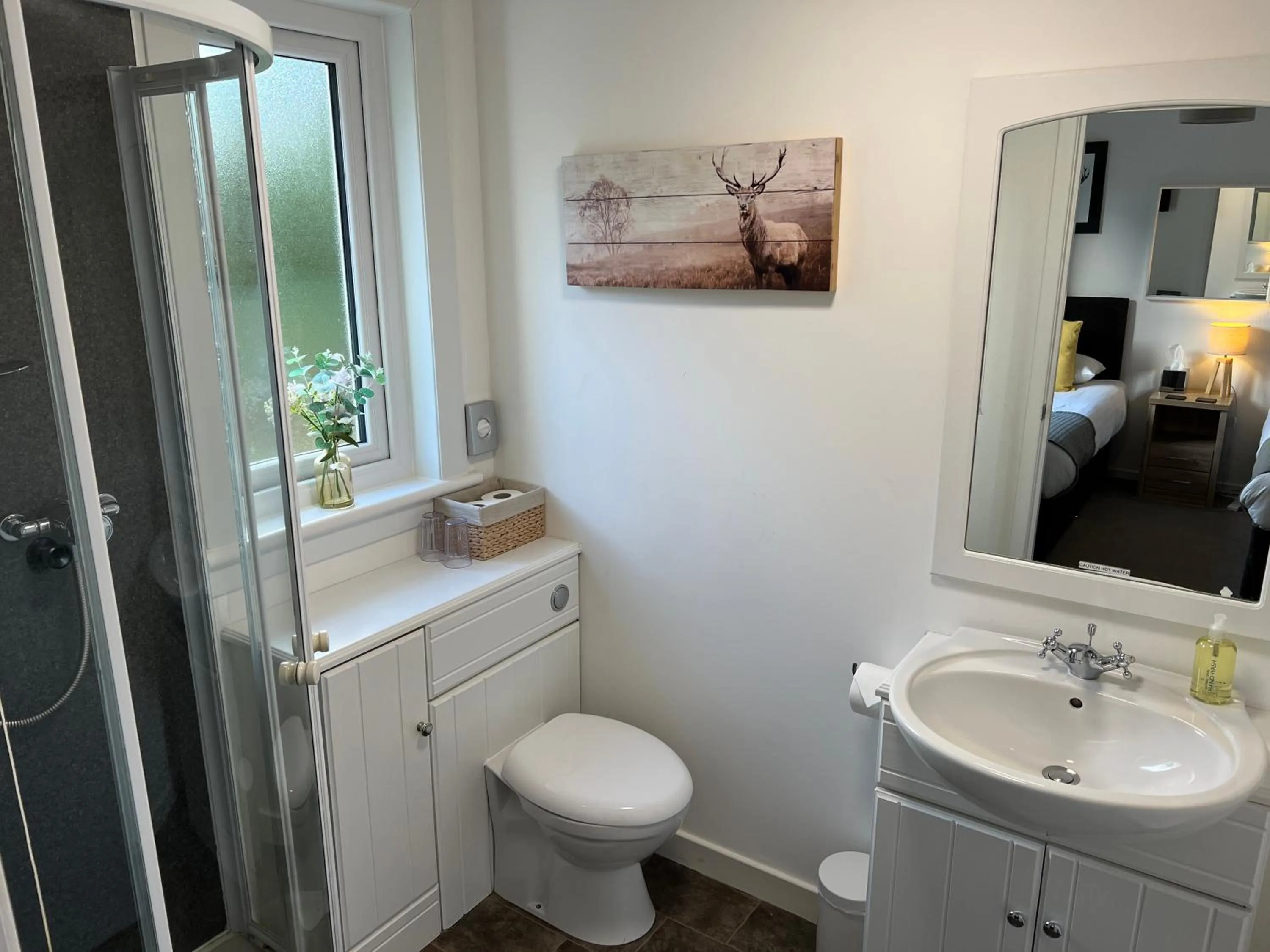 Shower in Loch Eyre House