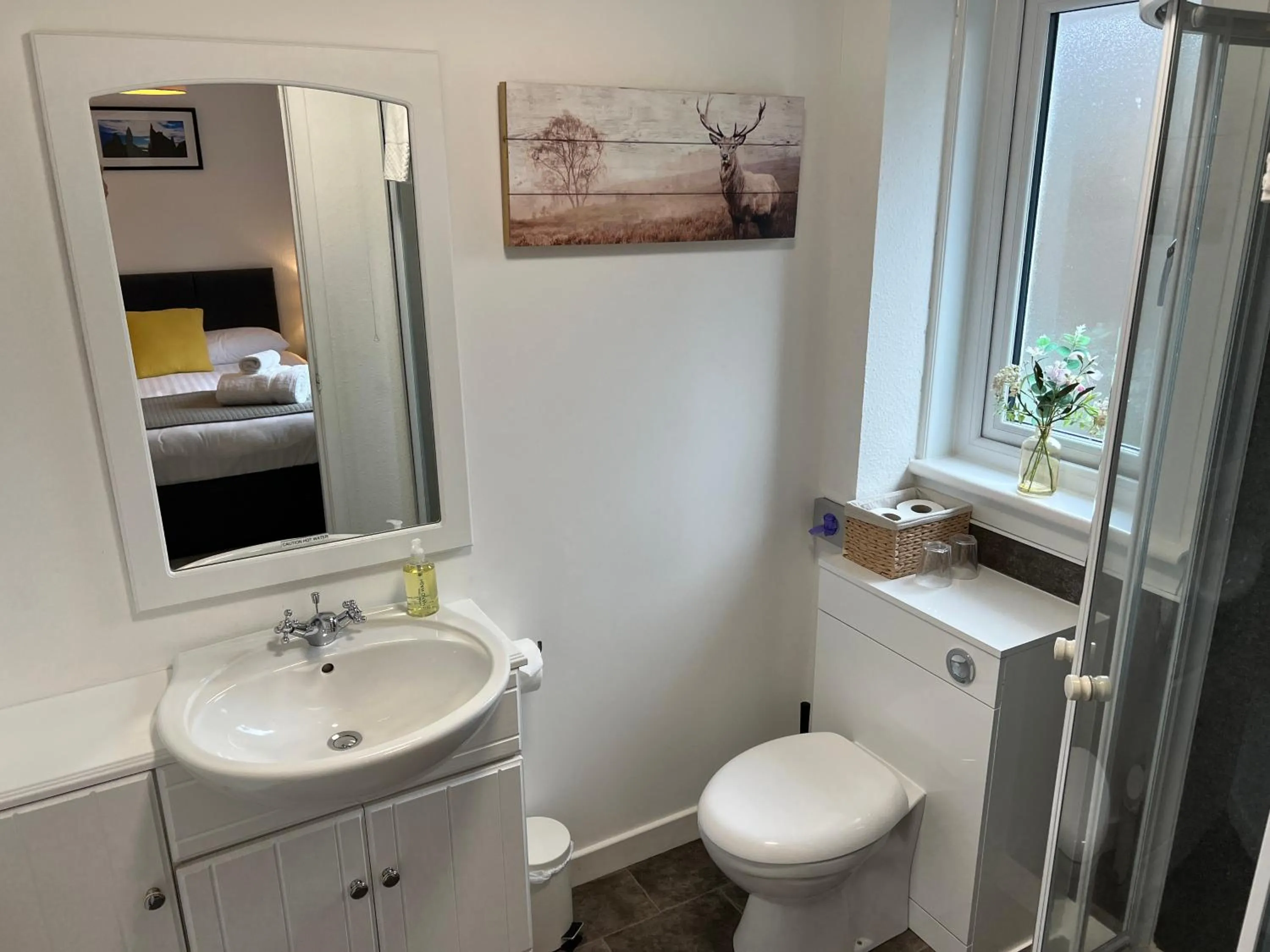 Shower in Loch Eyre House