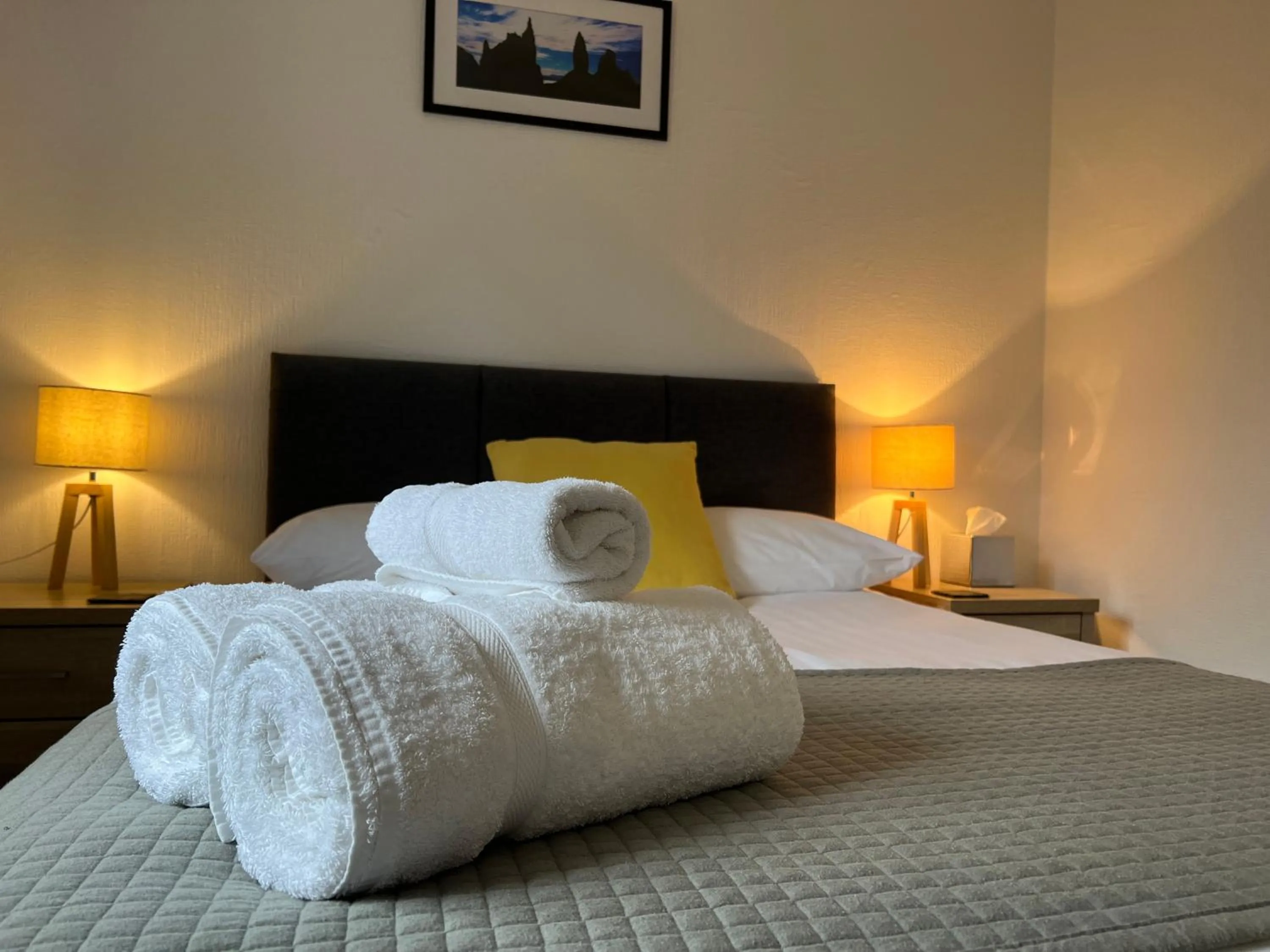 Bed in Loch Eyre House