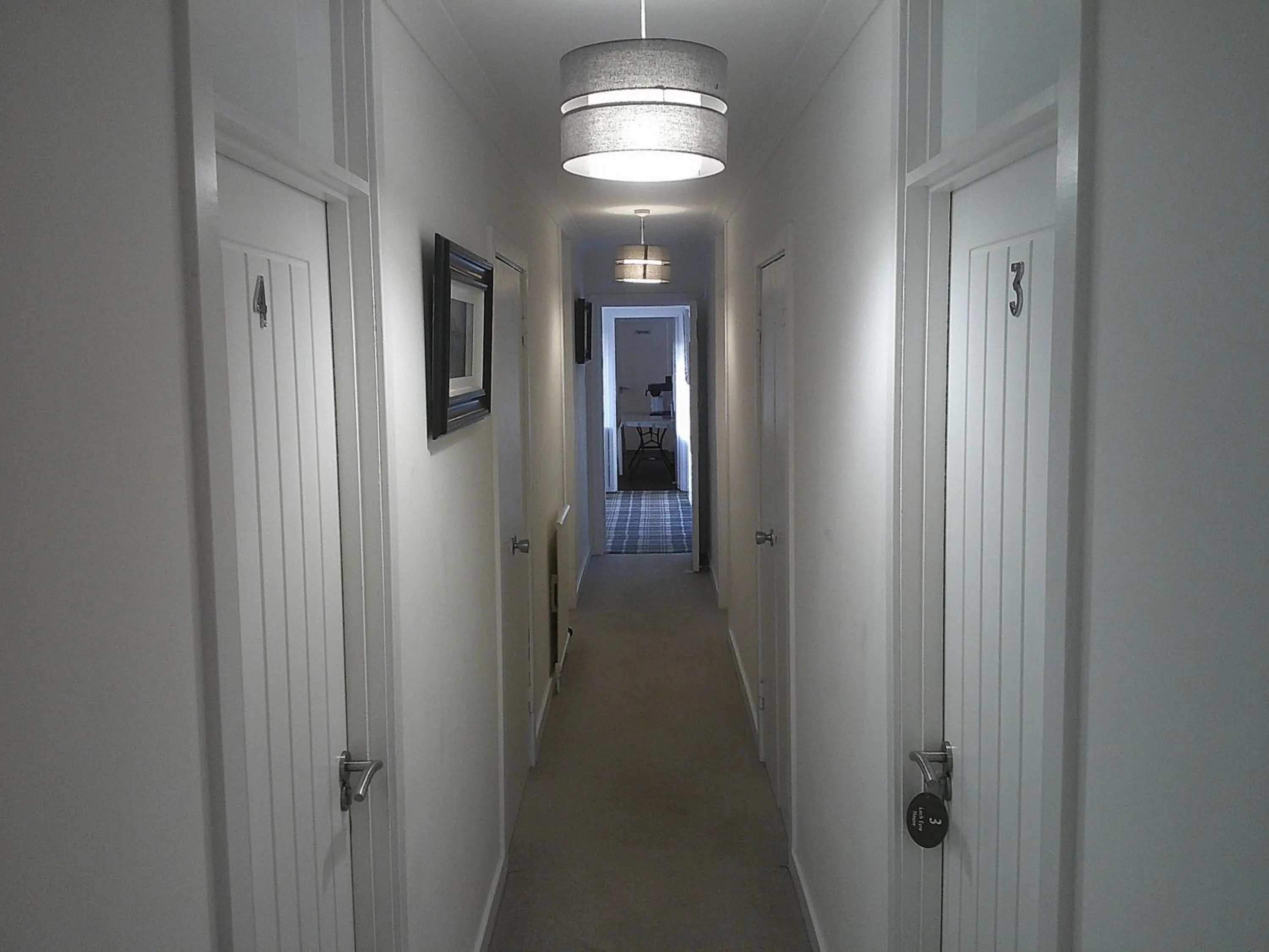 Facade/entrance in Loch Eyre House