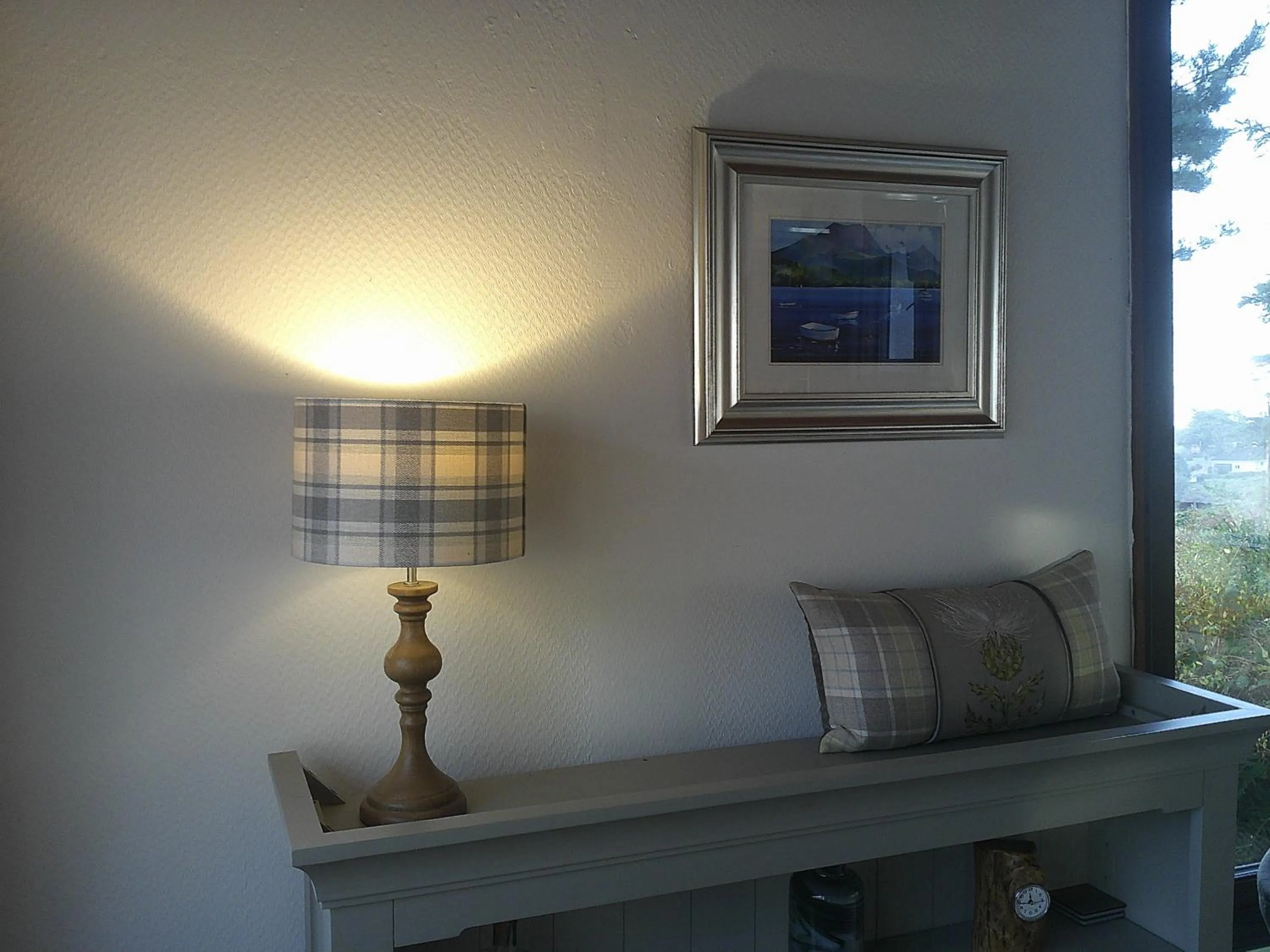 Living room in Loch Eyre House