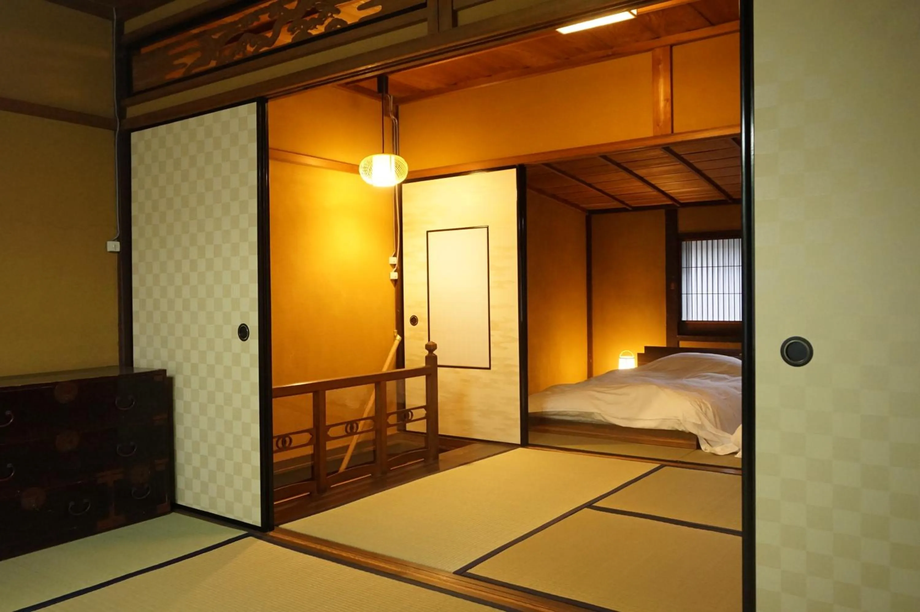 Bedroom, Bed in Obama Machiya Stay