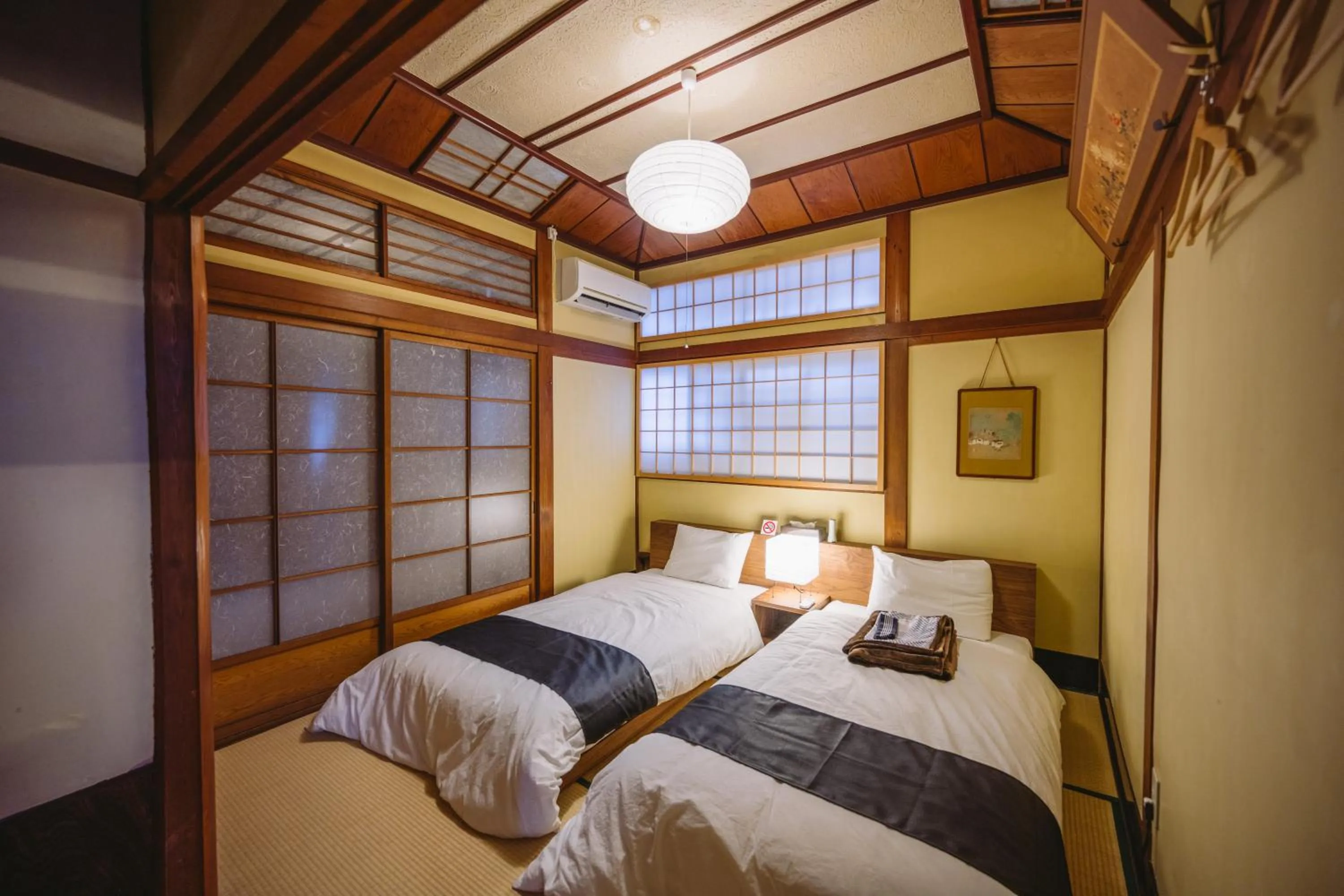 Bedroom, Bed in Obama Machiya Stay