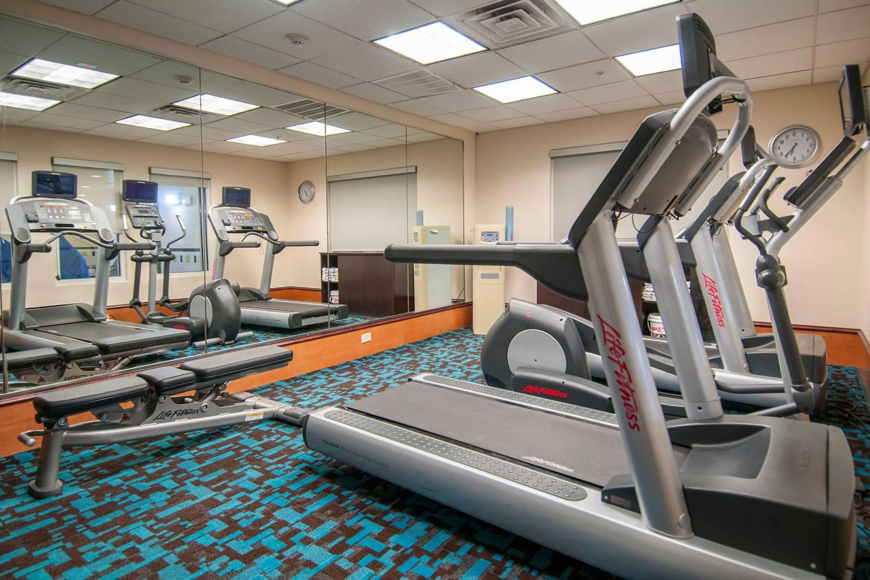 Fitness centre/facilities in Fairfield Inn & Suites by Marriott San Antonio North/Stone Oak