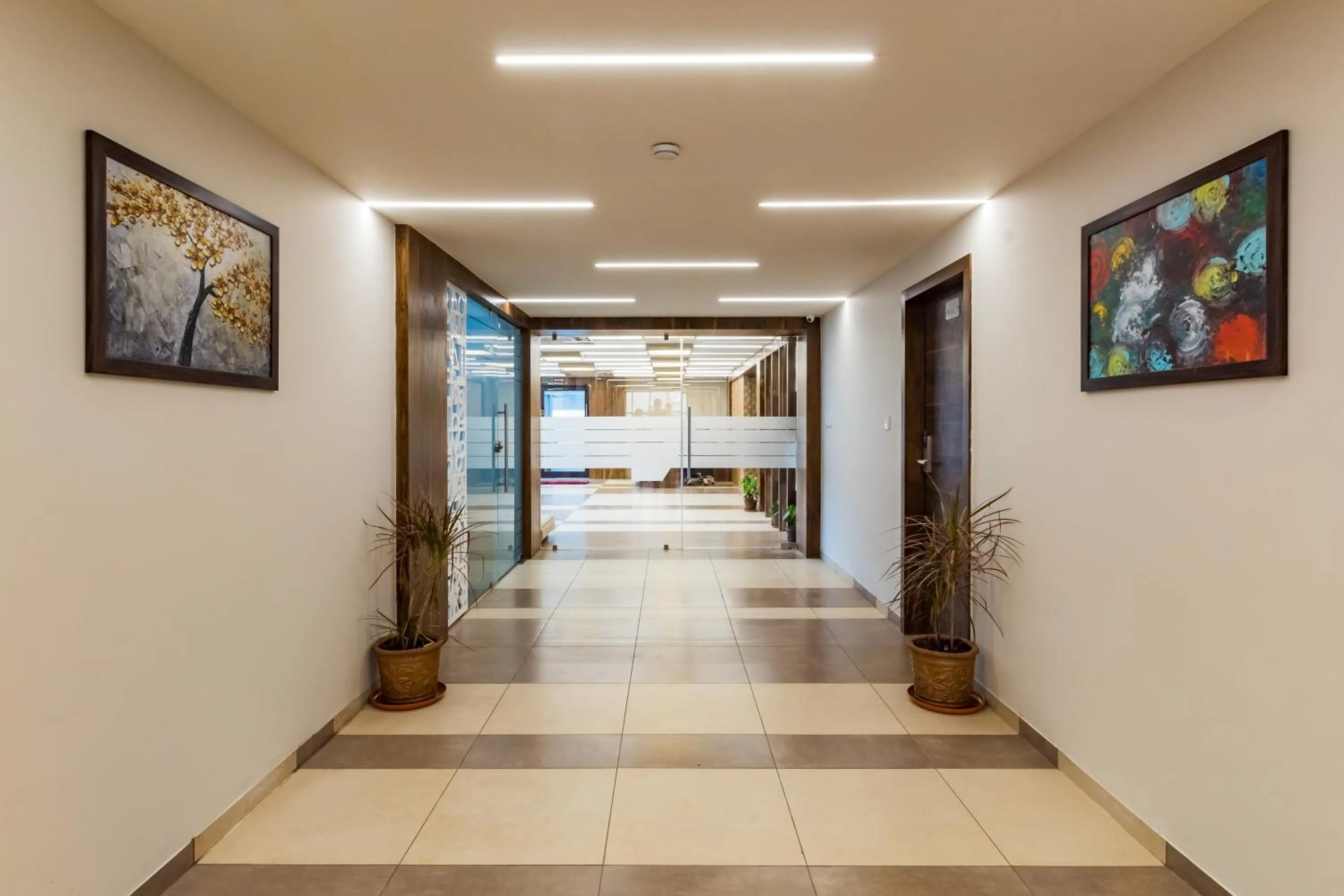 Decorative detail in Hotel City Inn